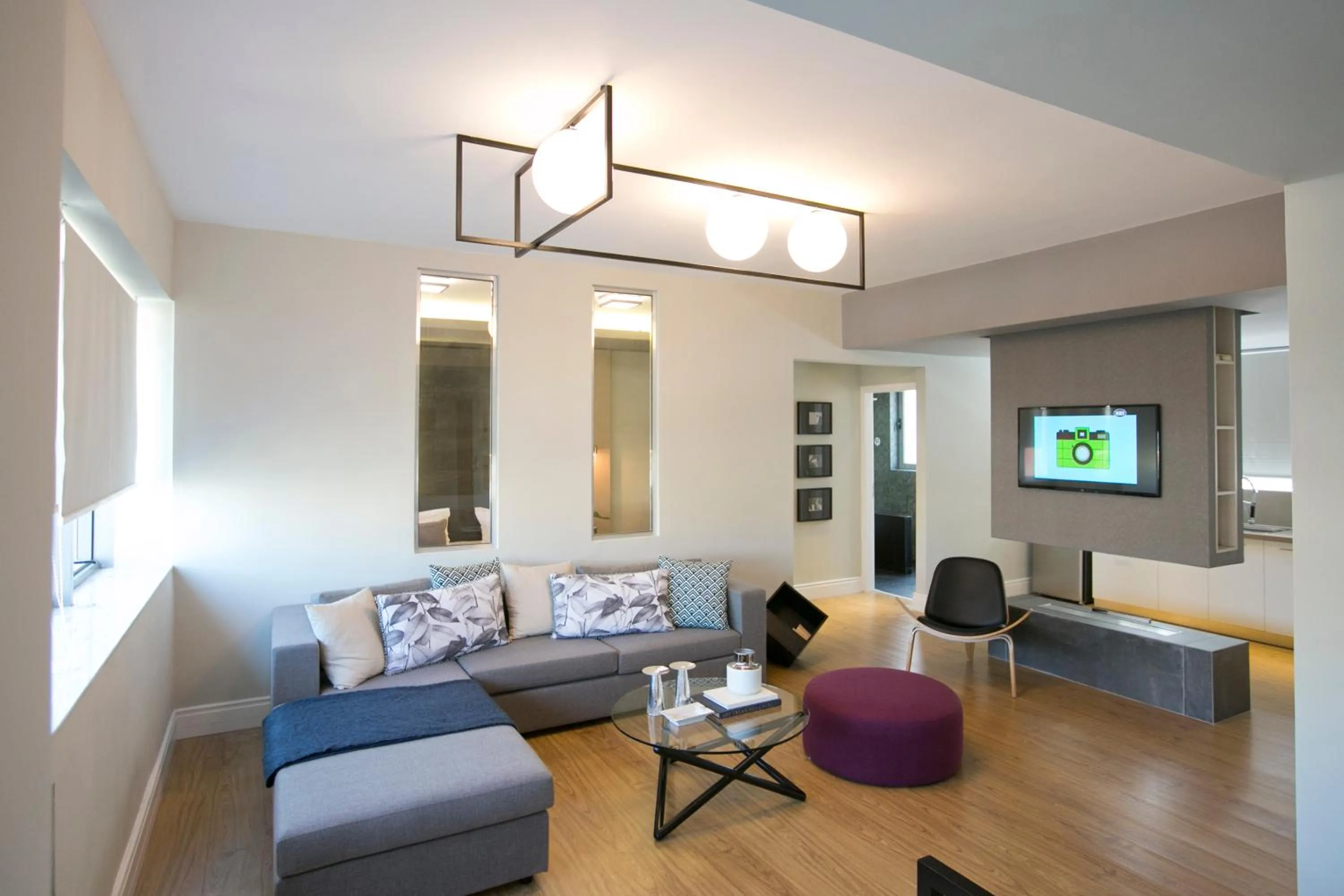 Living room in 47 Luxury Suites