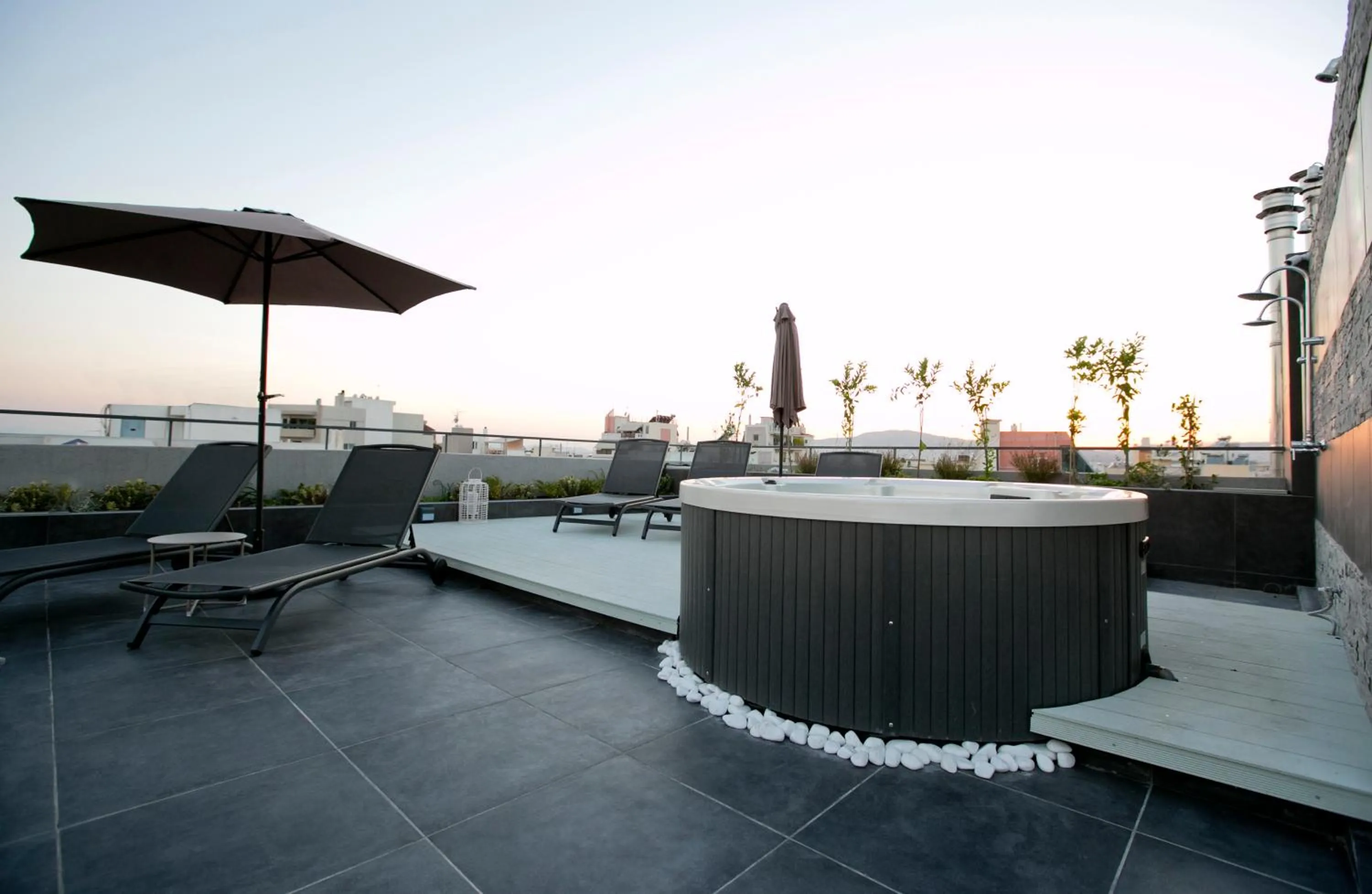 Patio in 47 Luxury Suites