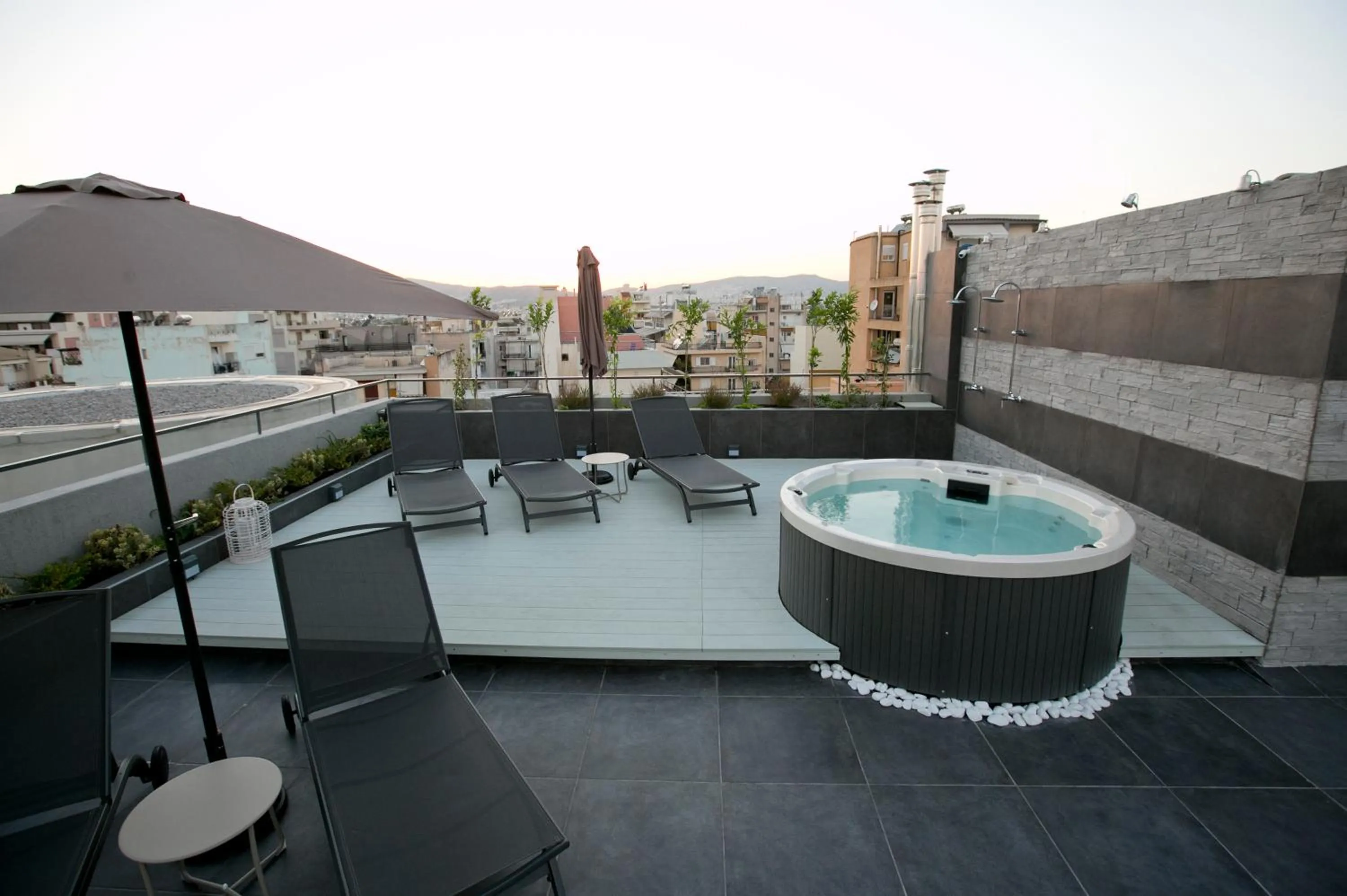 Patio in 47 Luxury Suites