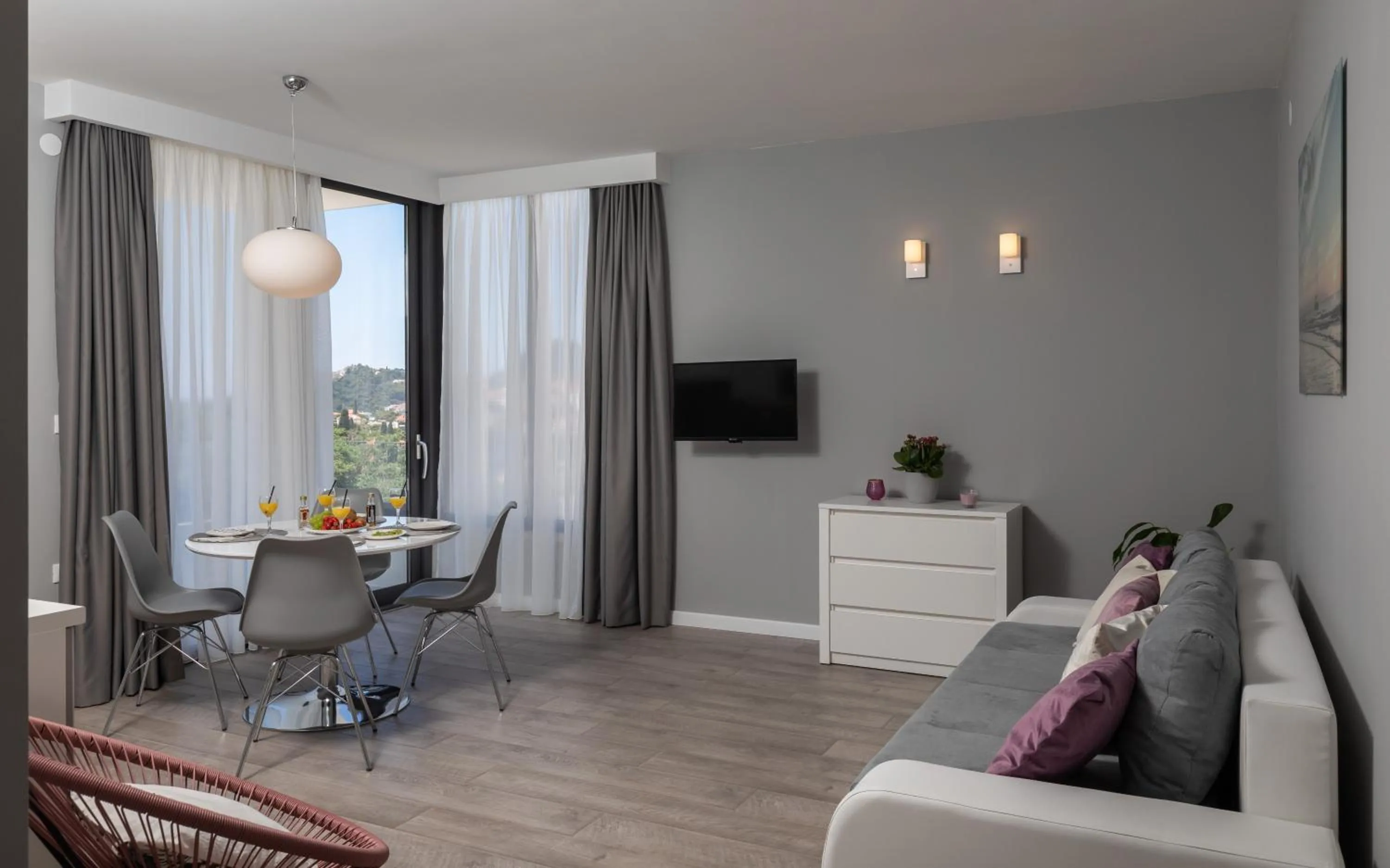 Living room in Apartments ZoomZoom