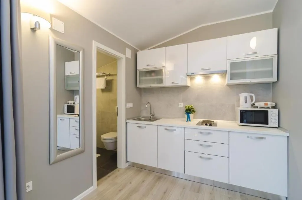 Kitchen or kitchenette in Apartments ZoomZoom