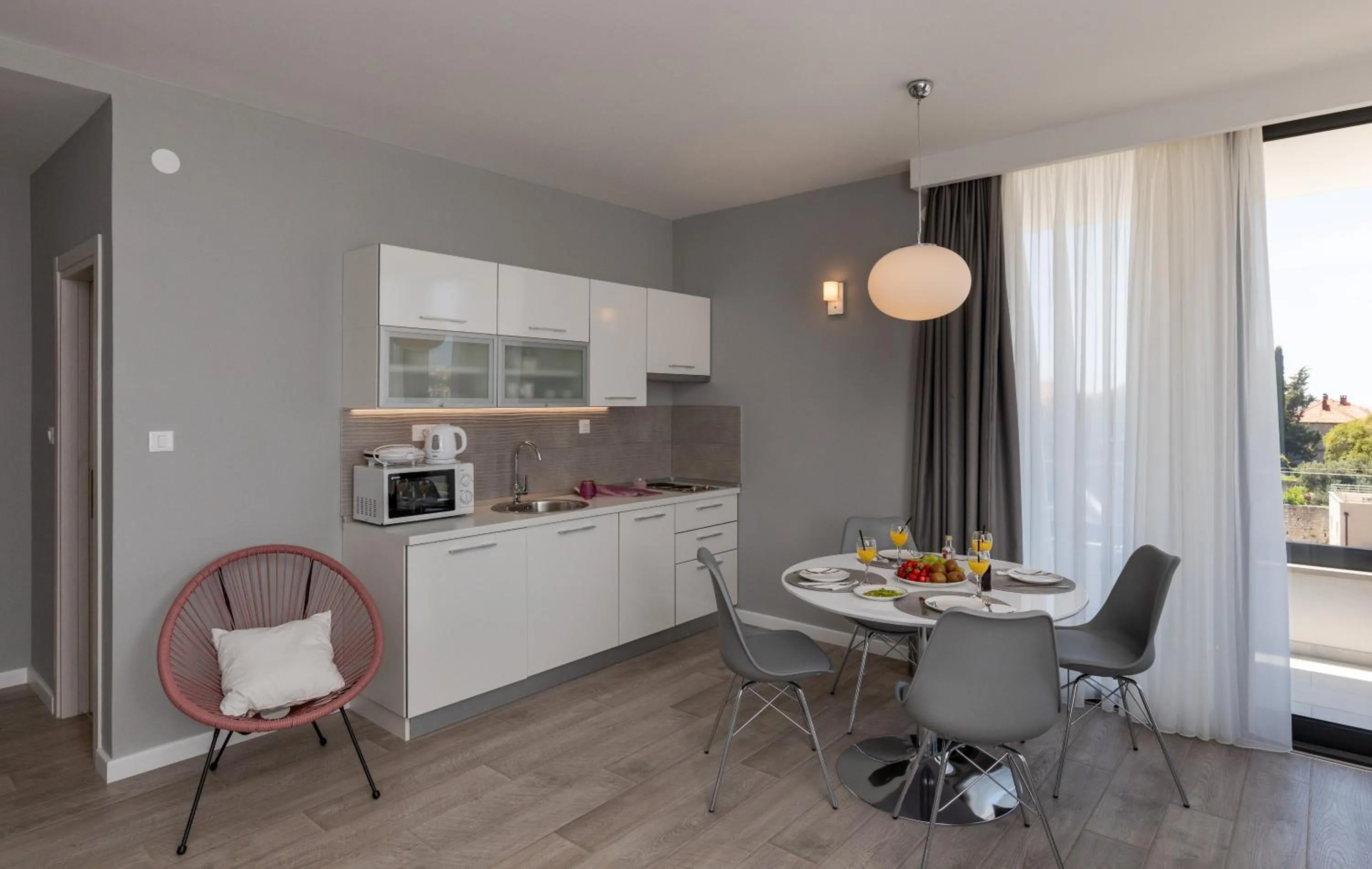 Kitchen or kitchenette in Apartments ZoomZoom