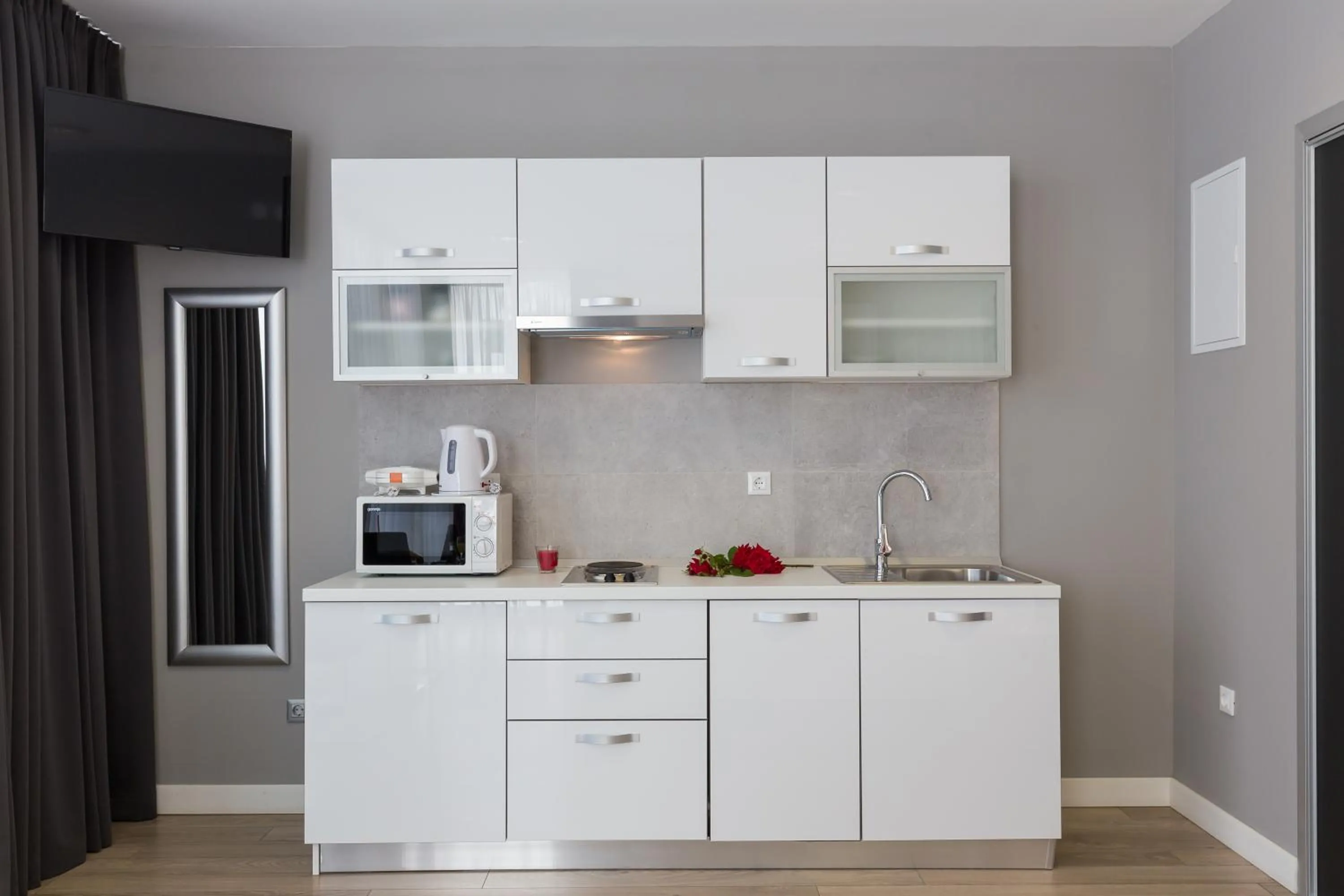 Kitchen or kitchenette in Apartments ZoomZoom