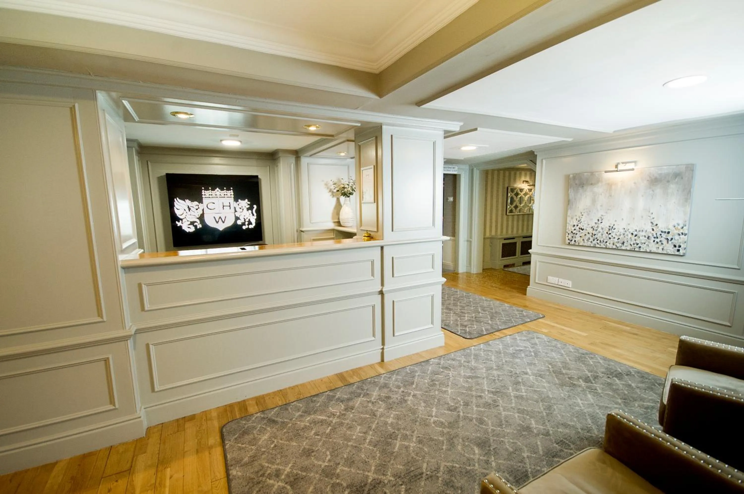 Lobby or reception in Crown Hotel Wetheral