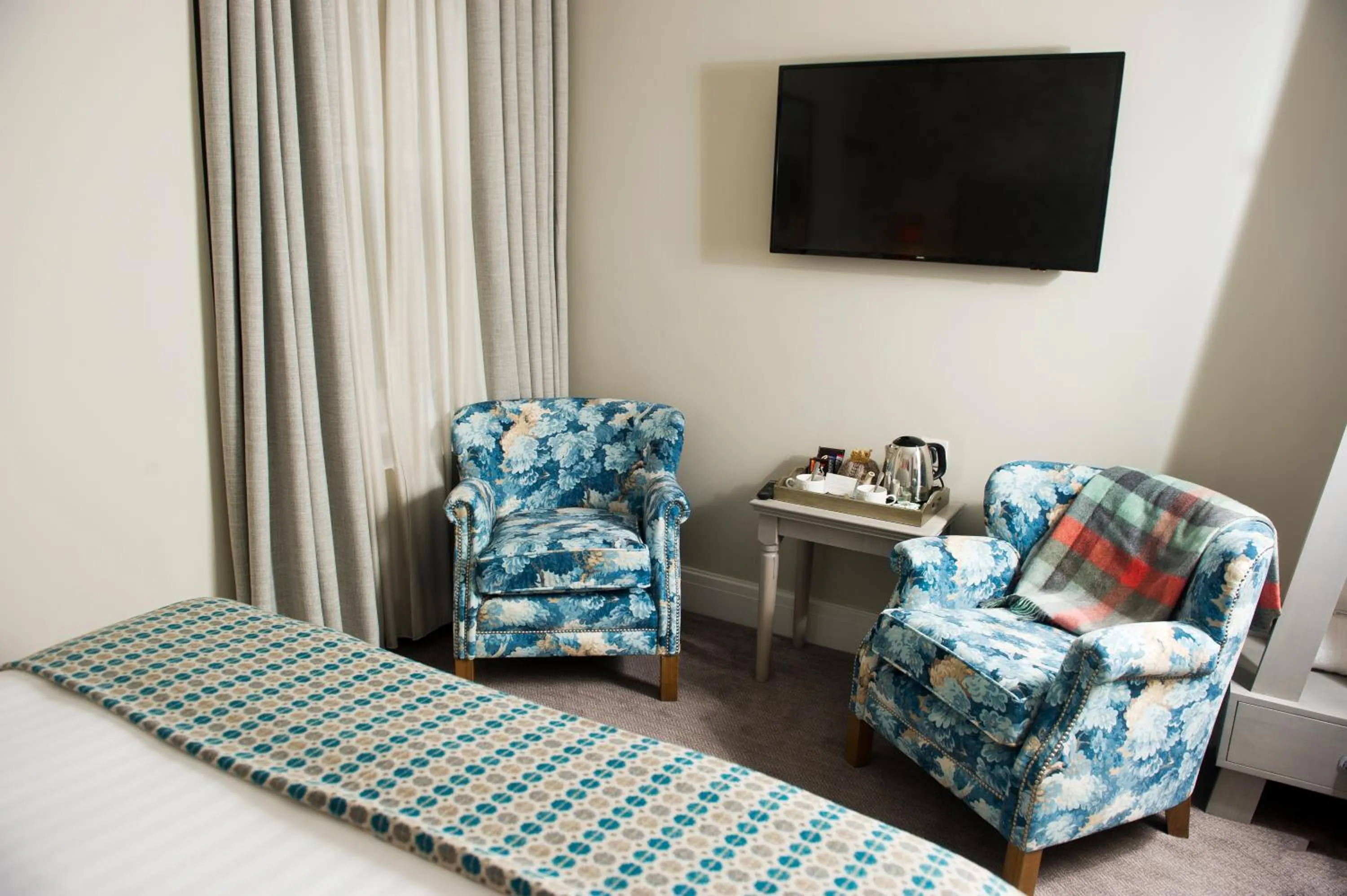 Decorative detail in Crown Hotel Wetheral