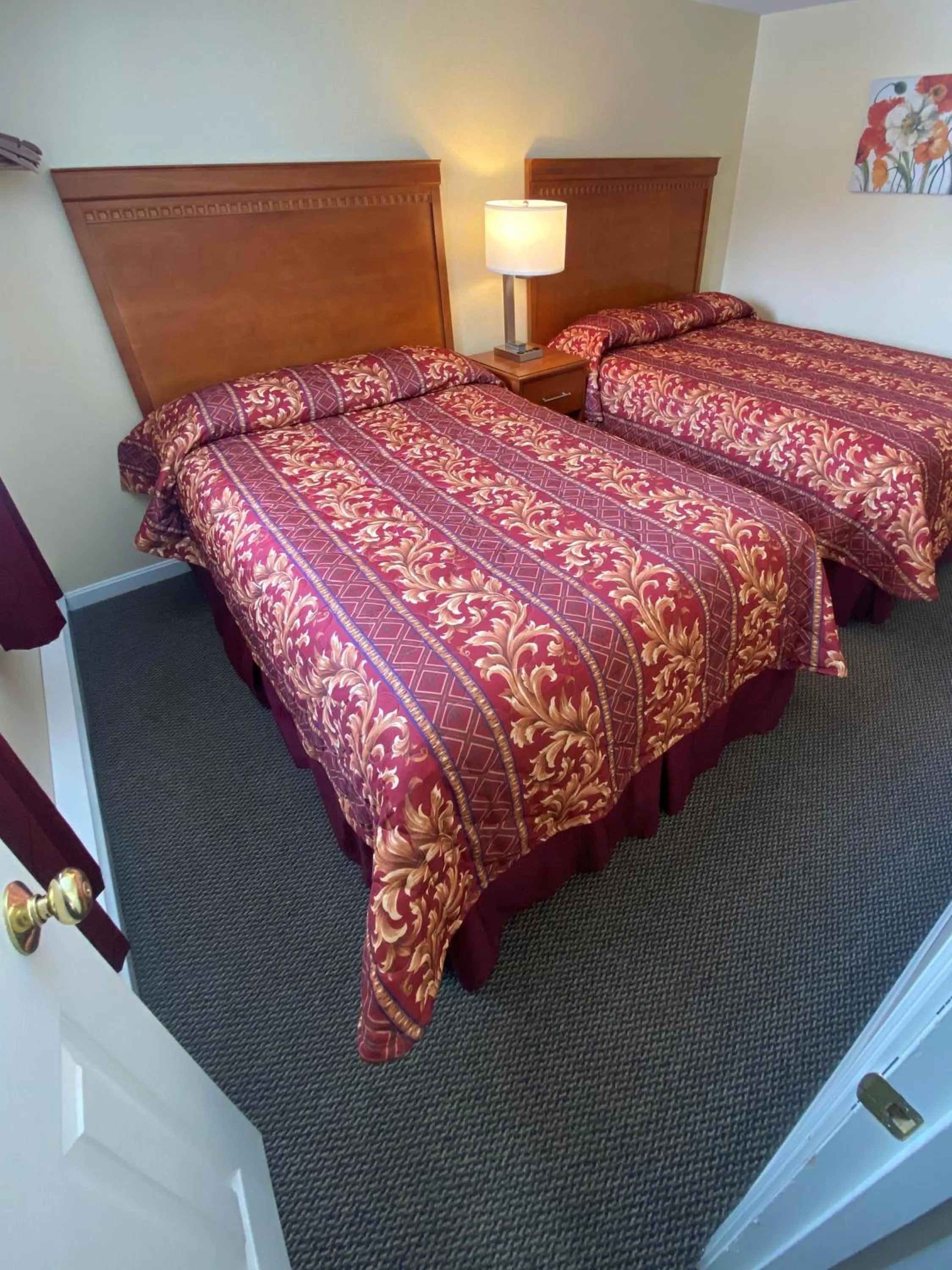 Bedroom, Bed in North Colony Motel and Cottages