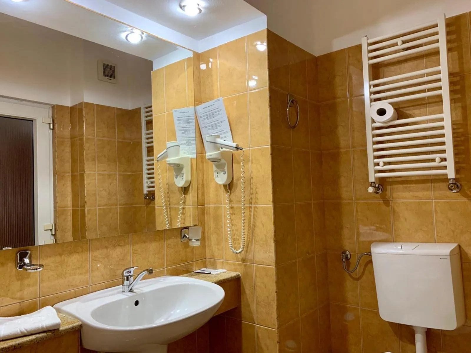 Bathroom in Hotel Victoria