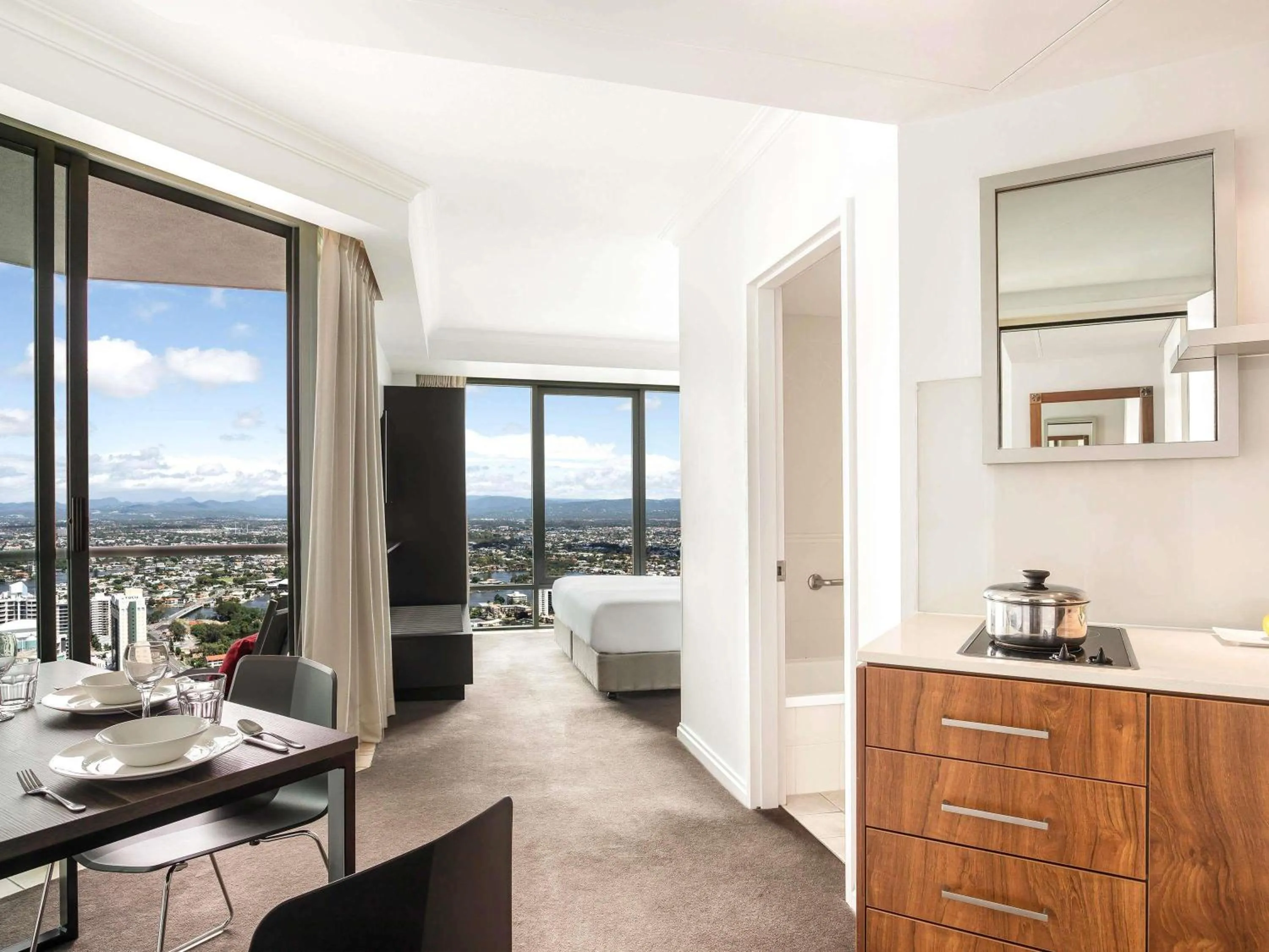 Bedroom, Bed in Mantra Legends Hotel