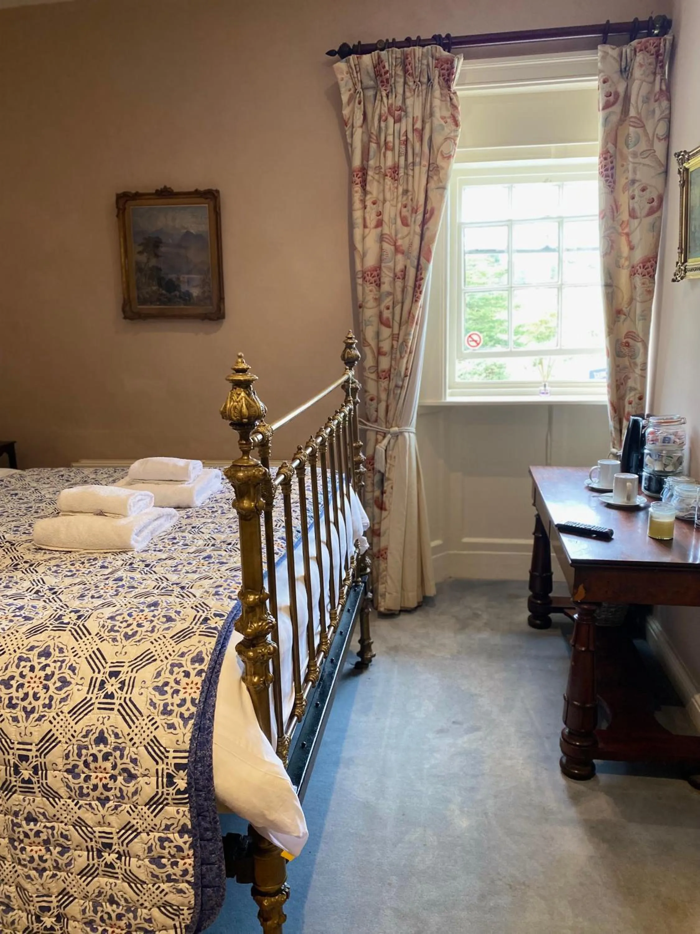 Bed in Derby Arms Witherslack