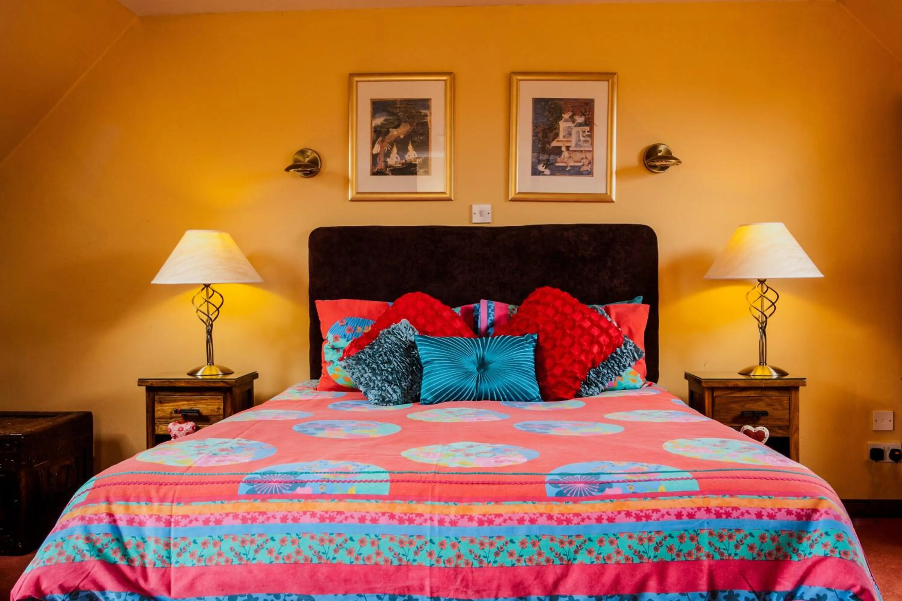 Bed in Dunhallin House