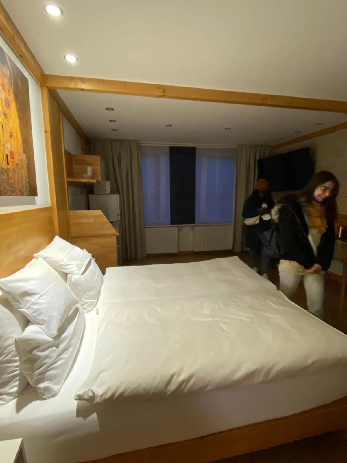 Bed in Gästehaus Neckarsulm