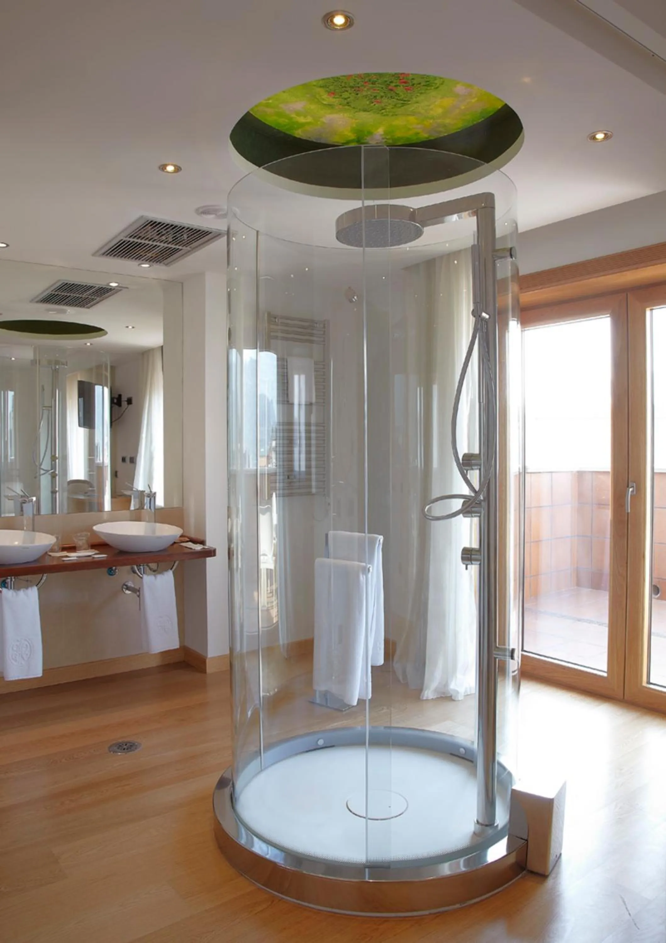 Shower in Hotel Campoamor