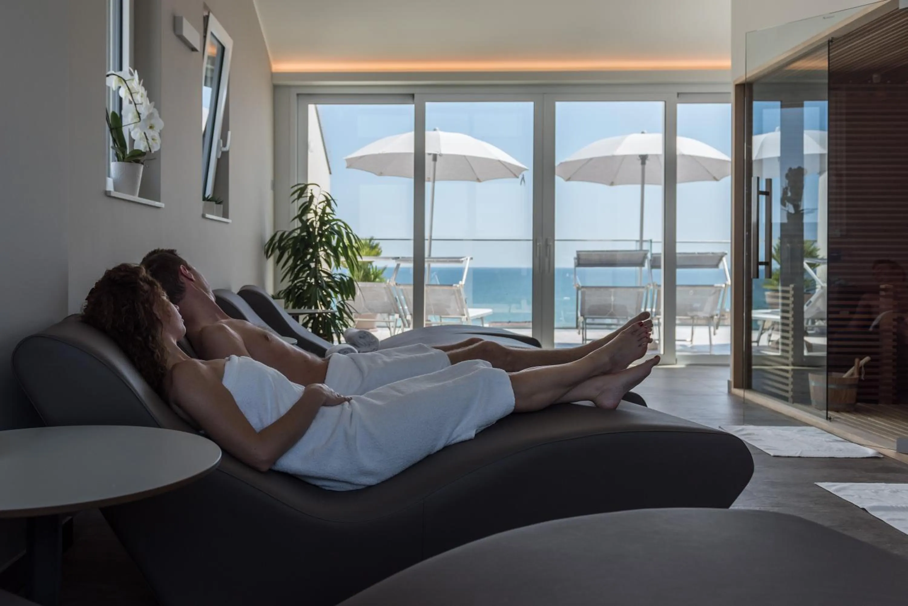 Spa and wellness centre/facilities in Hesperia Hotel & Residence