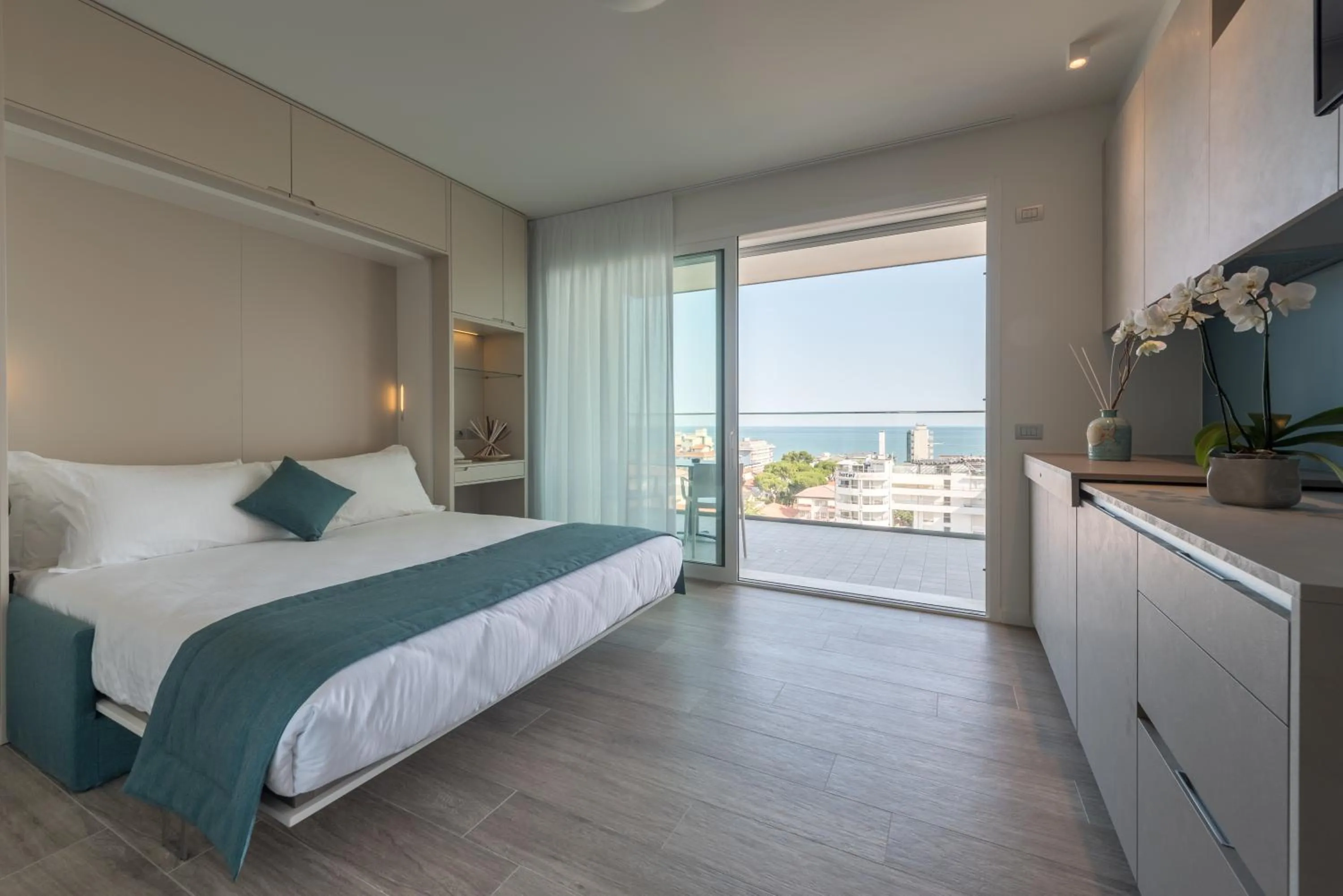 Bedroom, Bed in Hesperia Hotel & Residence