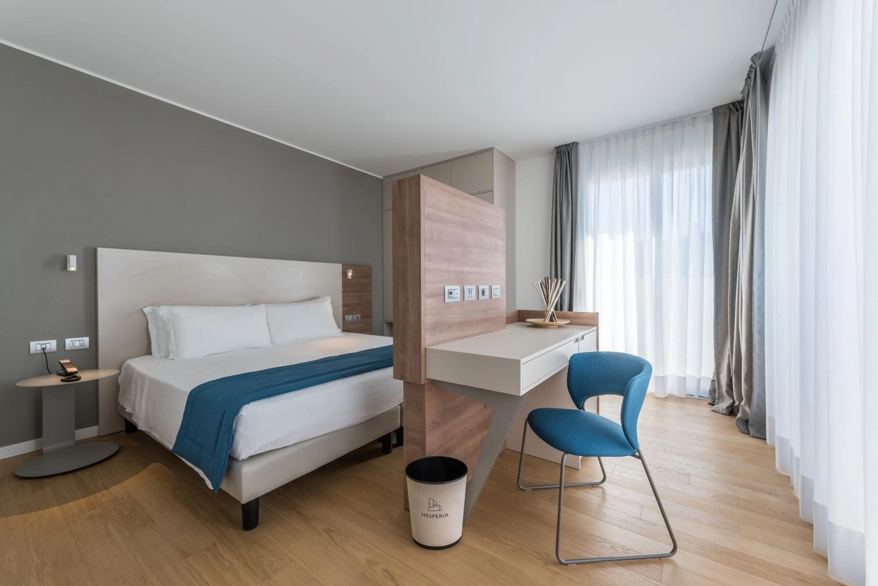 Bedroom, Bed in Hesperia Hotel & Residence