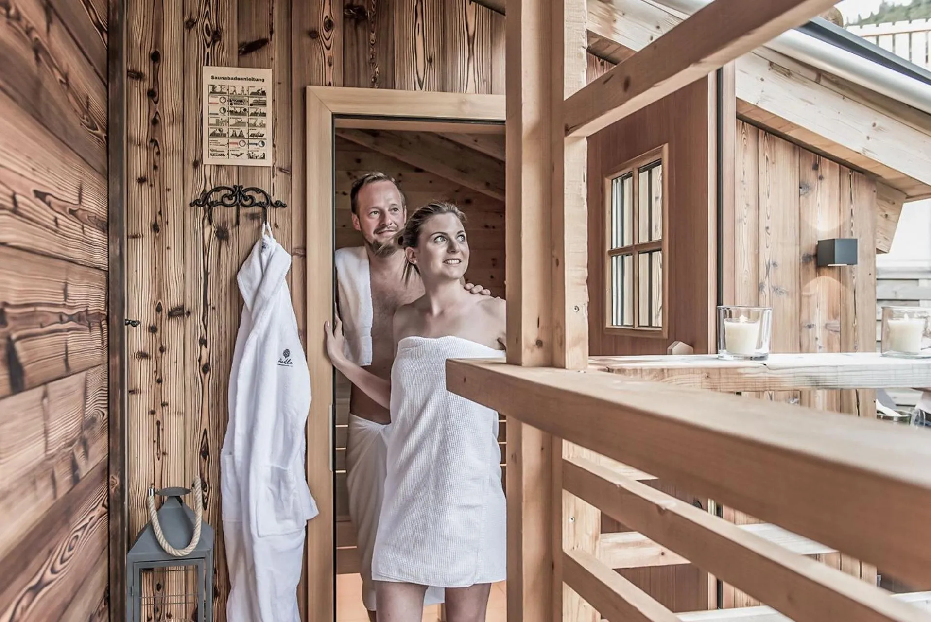 Aadla Walser-Chalets mit privater Sauna, Hotpot und Hotelservice