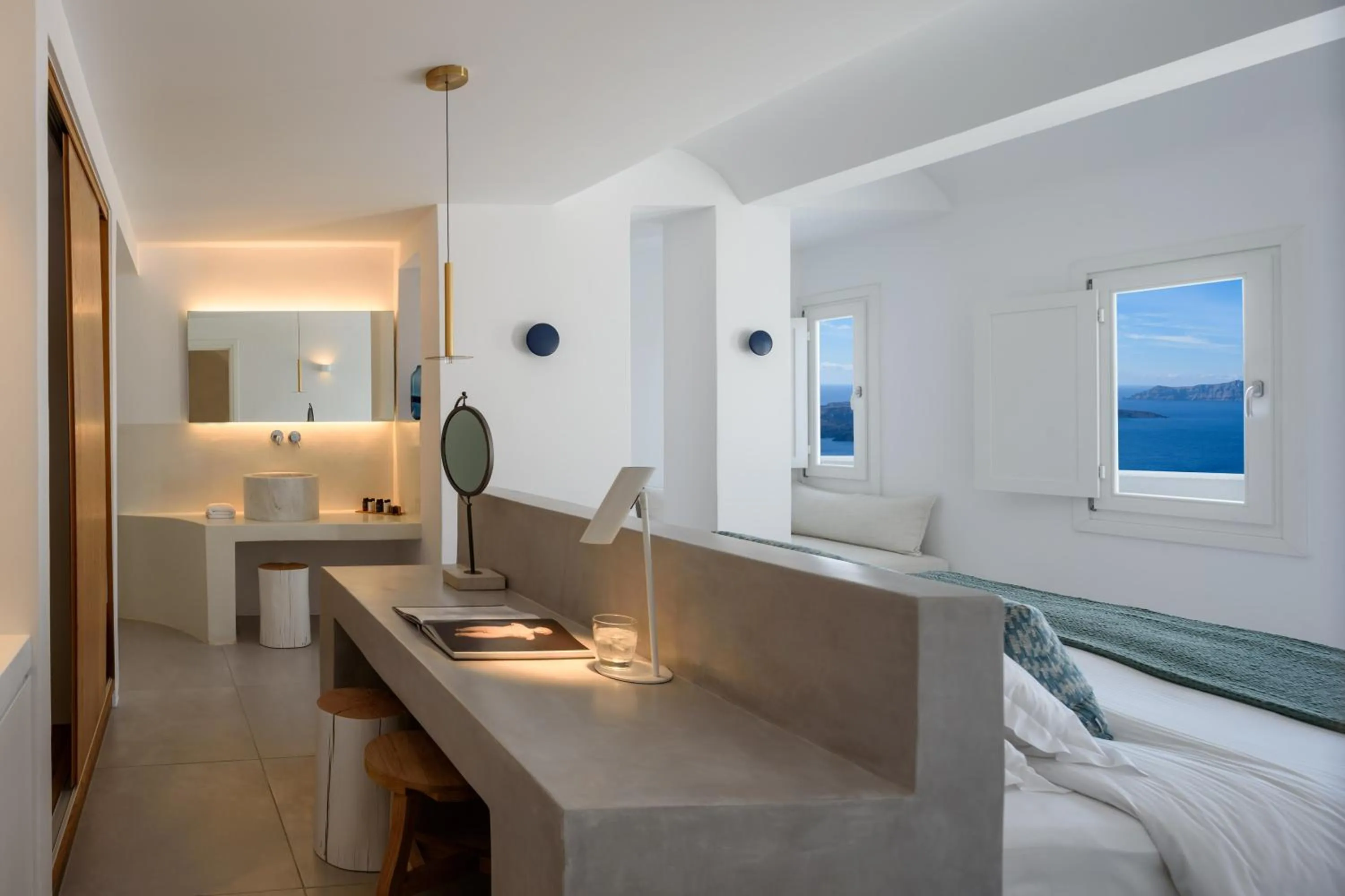 Bed in Panorama Suites