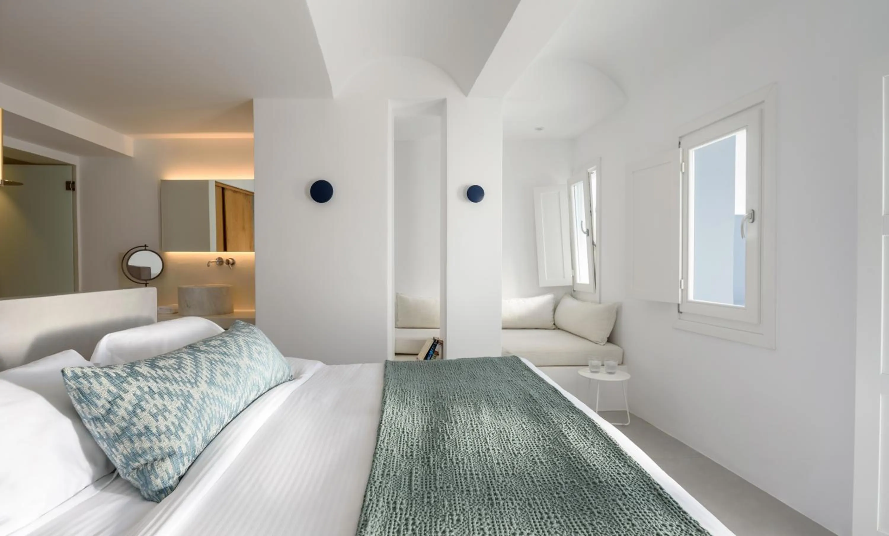 Bed in Panorama Suites