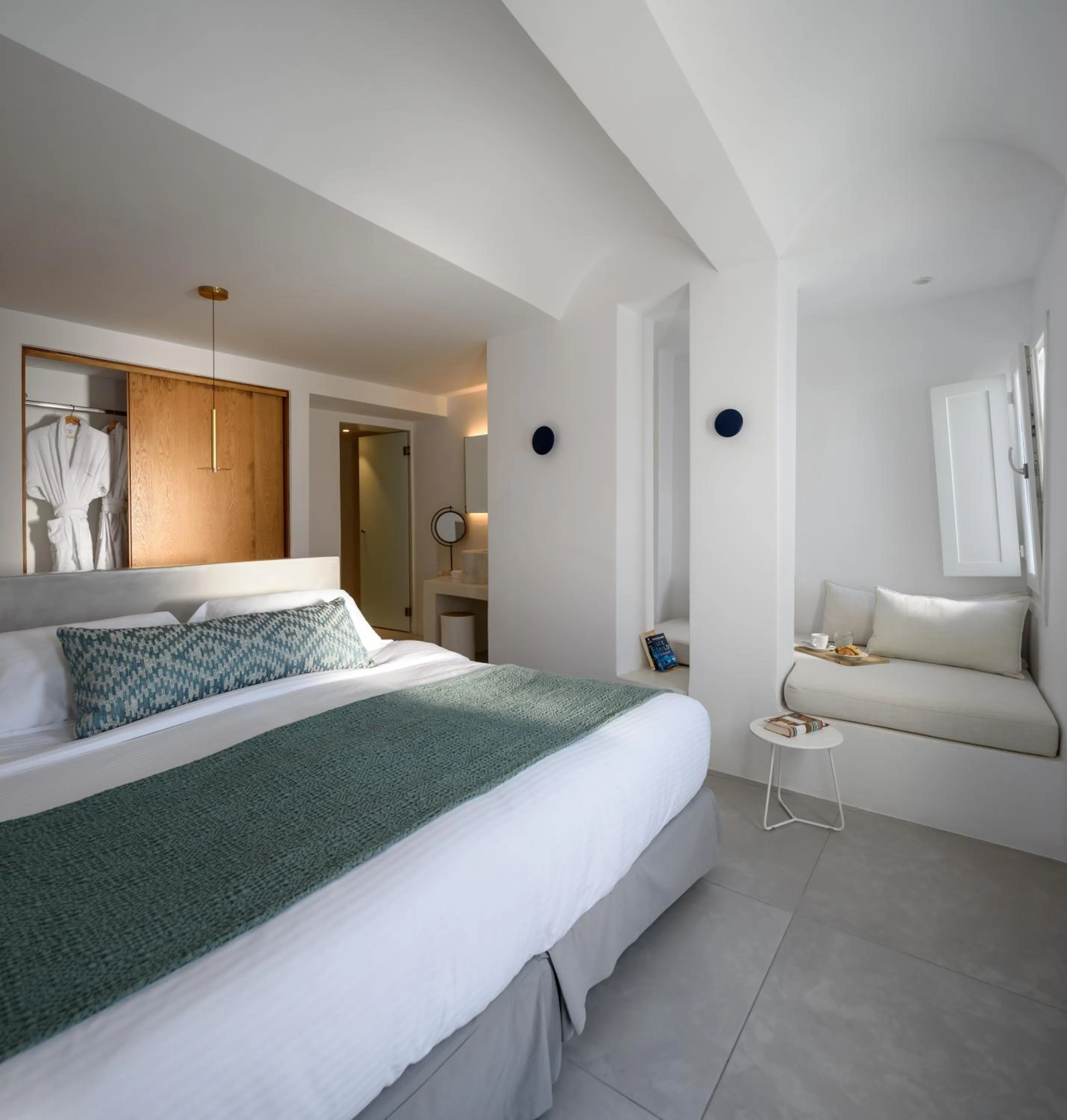 Bed in Panorama Suites