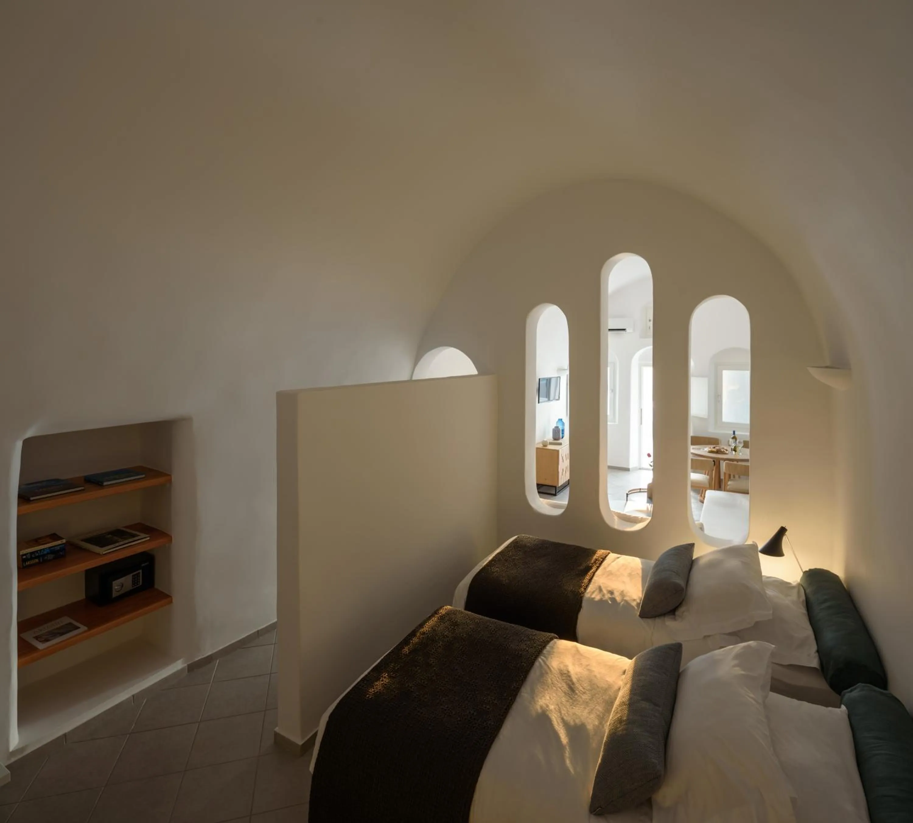 Bed in Panorama Suites