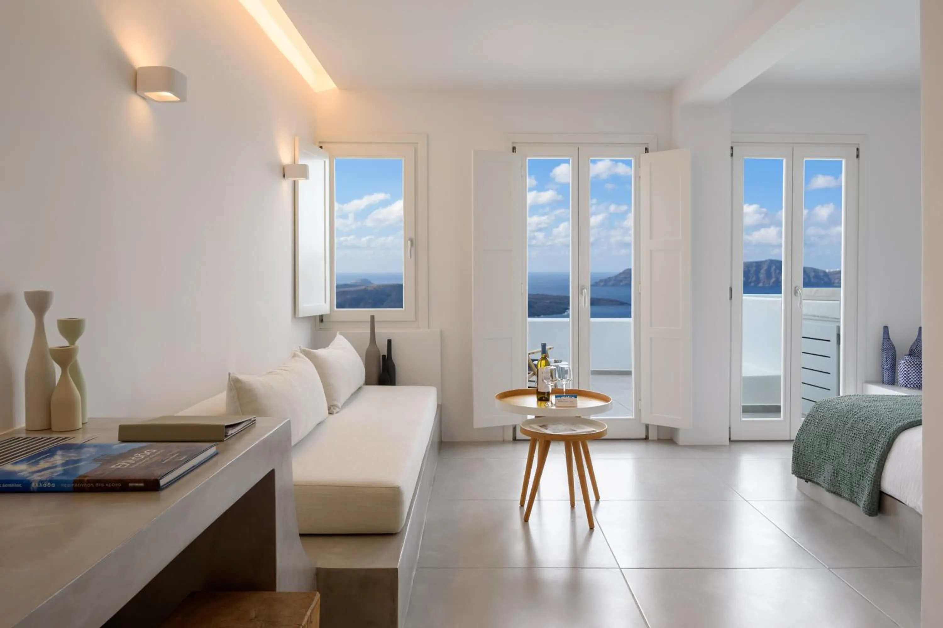 Bed in Panorama Suites