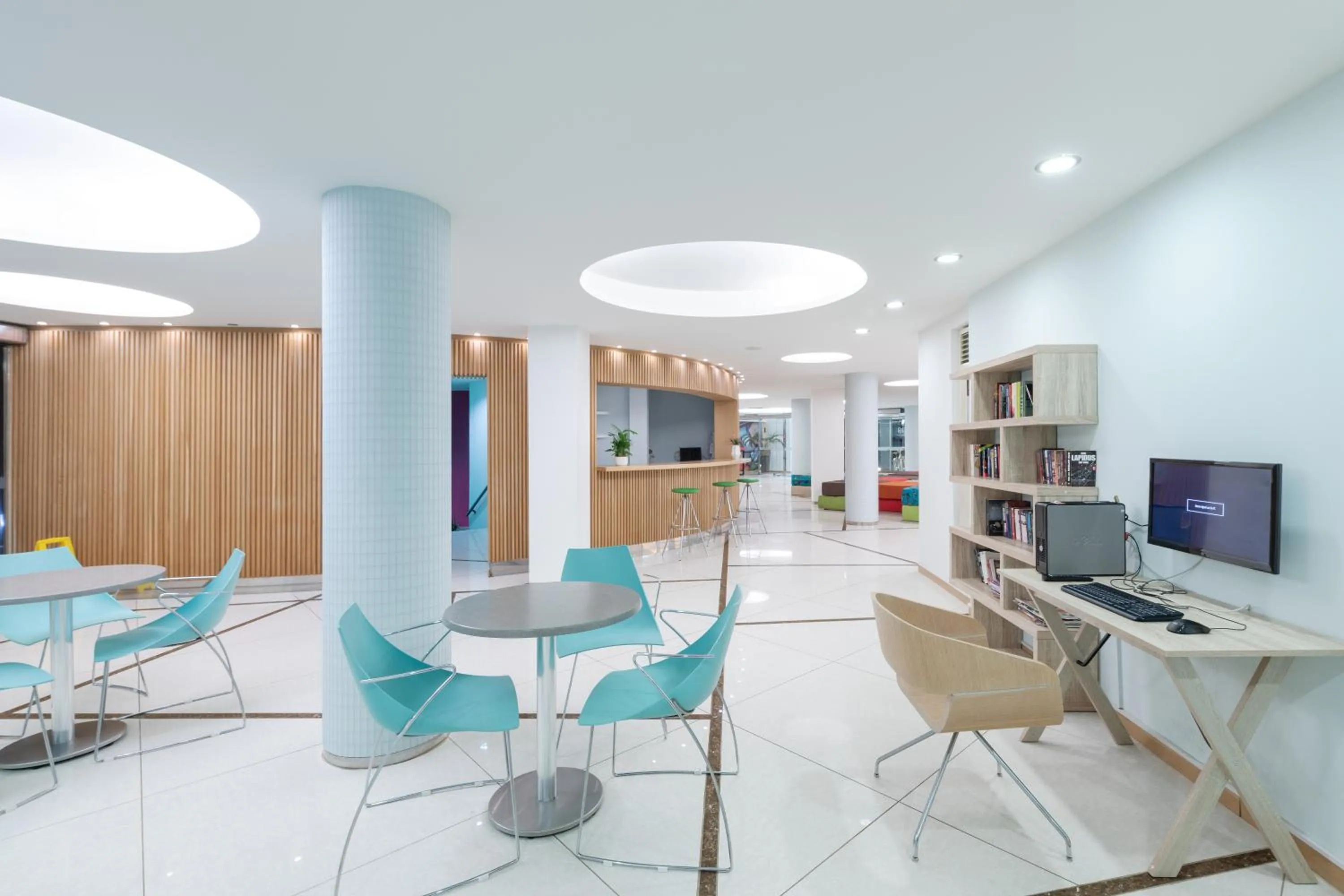 Library in Iolida Beach by Smile Hotels