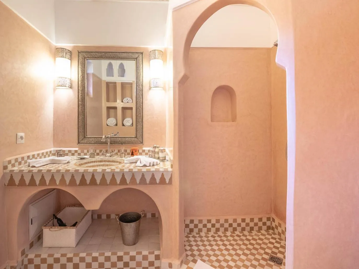 Bathroom in Riad Passali