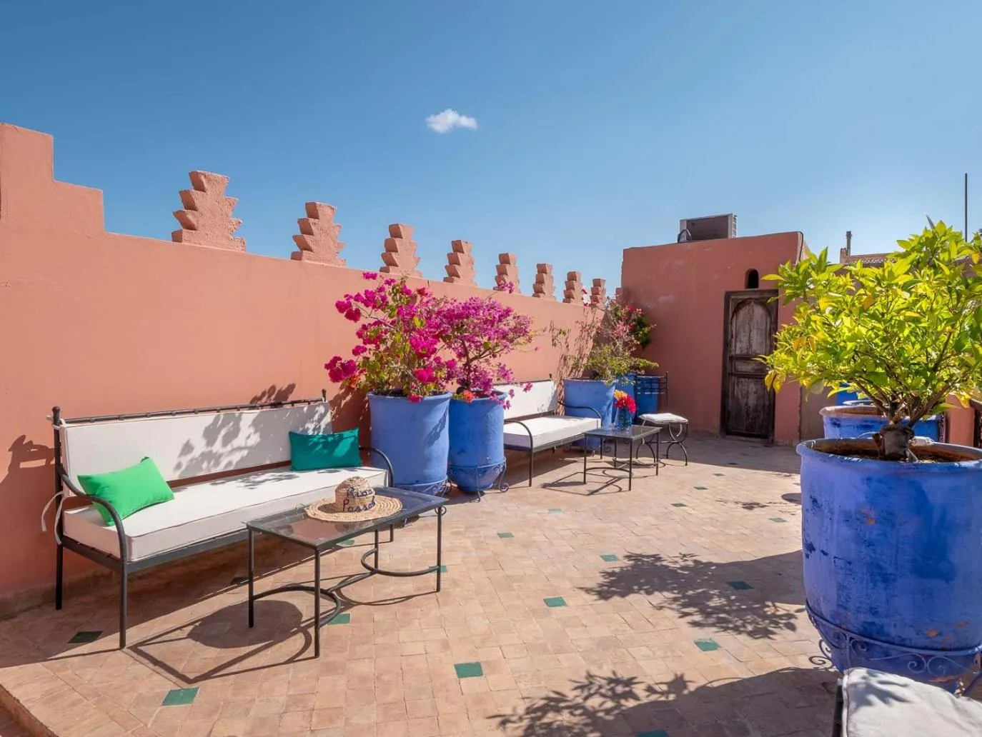 Balcony/Terrace in Riad Passali
