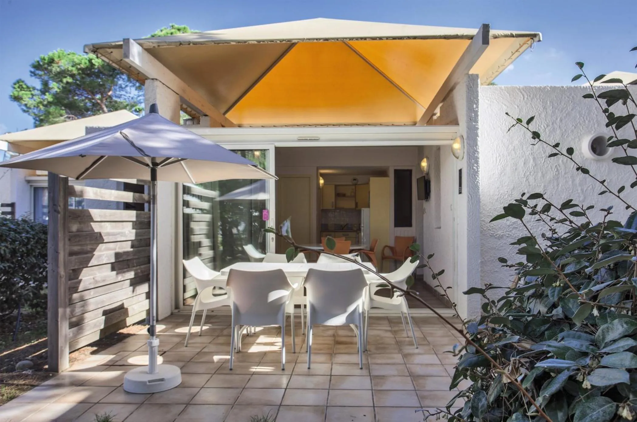 Patio in Belambra Clubs Borgo - Pineto