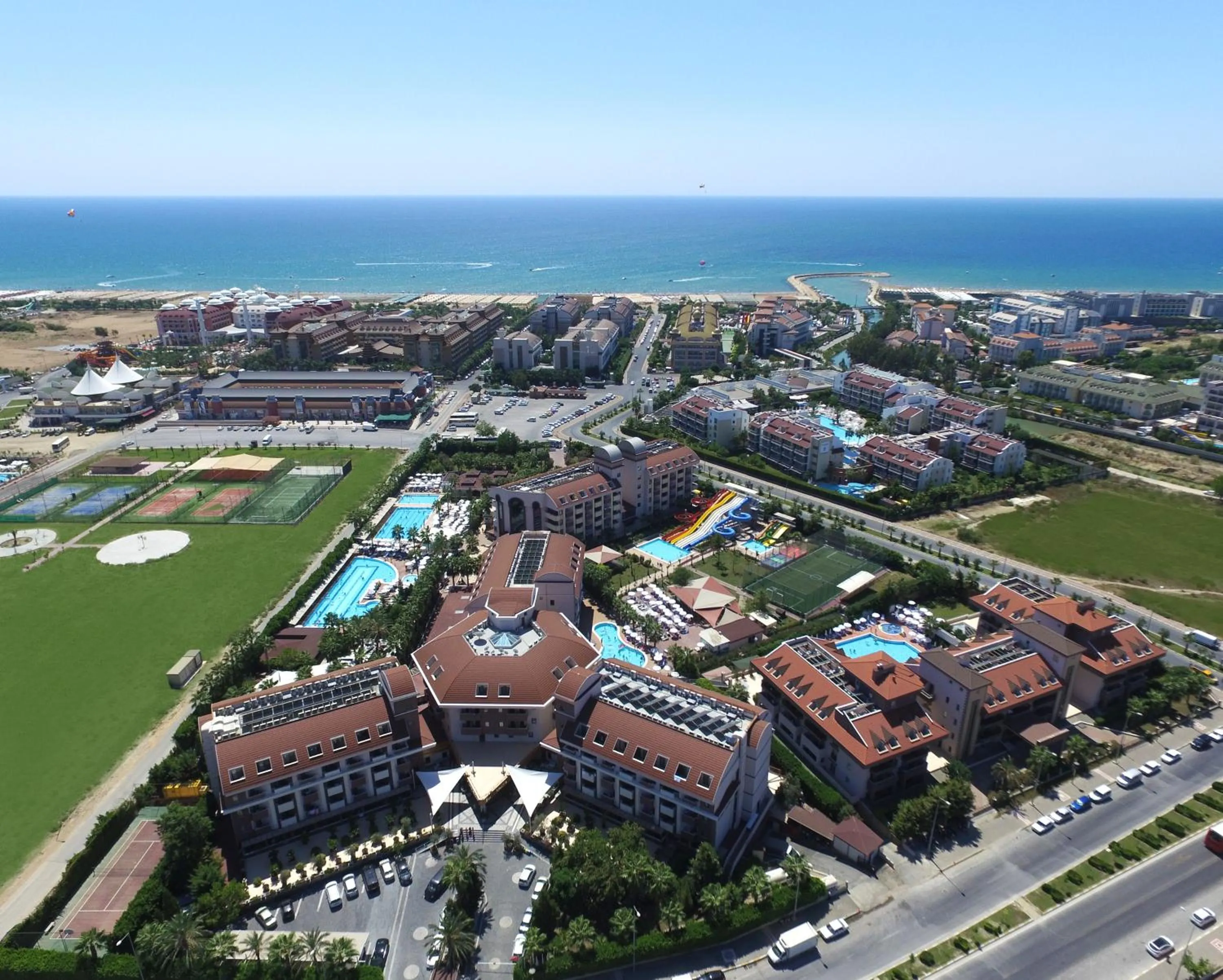 Bird's eye view in Primasol Hane Family Resort Hotel