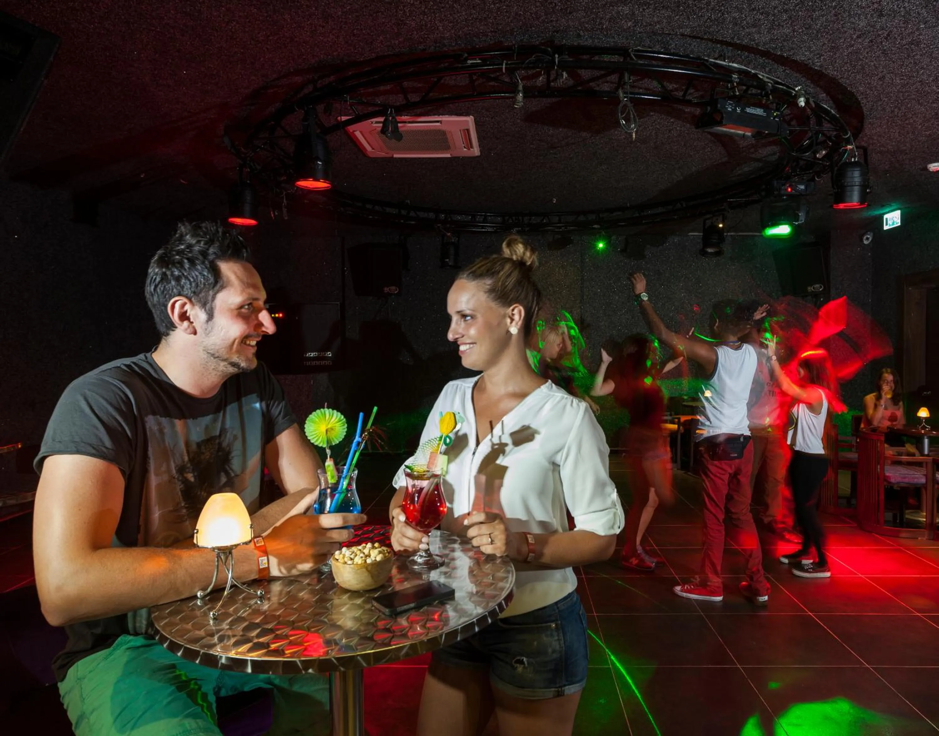 Evening entertainment in Primasol Hane Family Resort Hotel