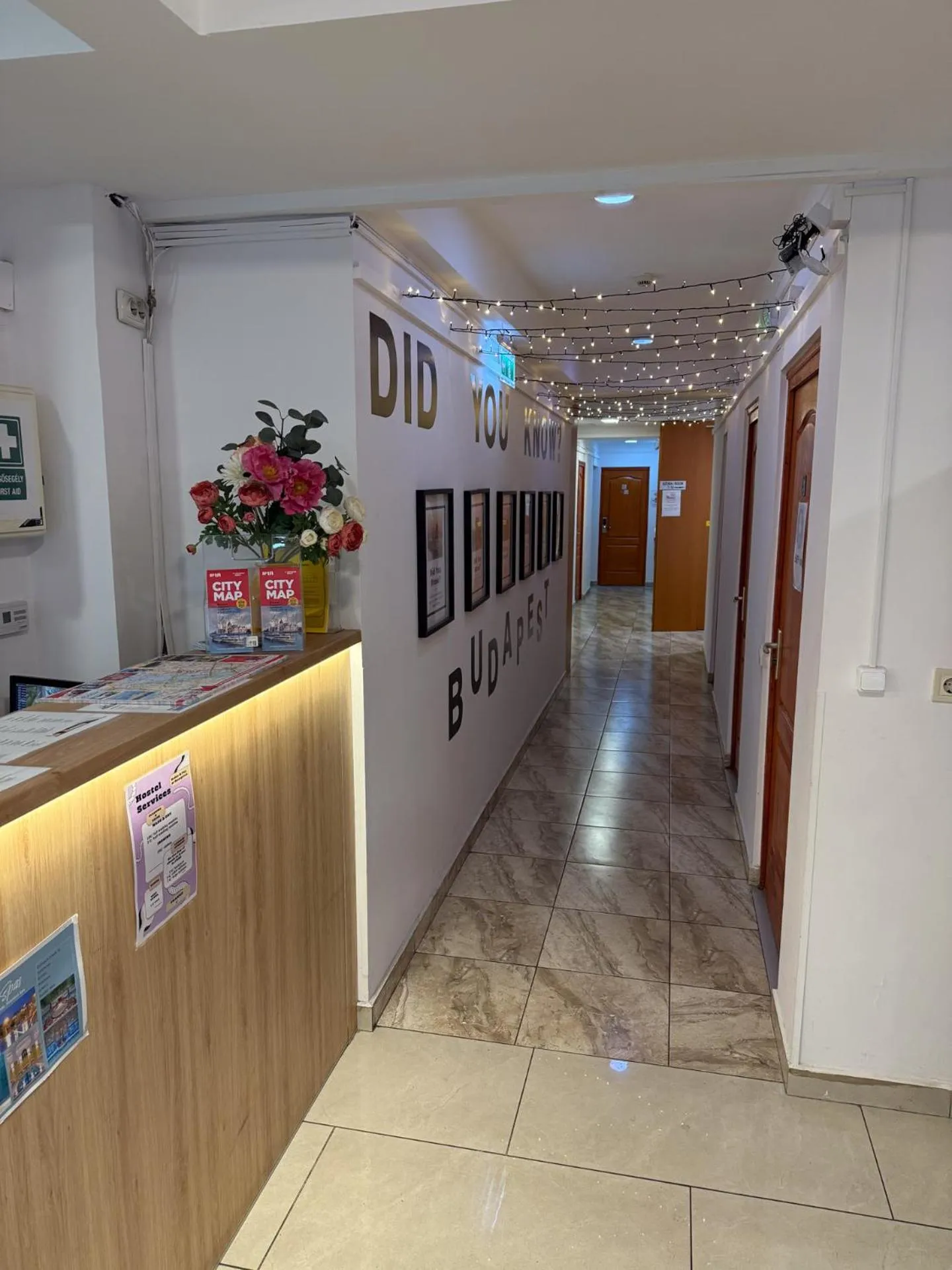 Lobby or reception in Center Hostel and Guest House
