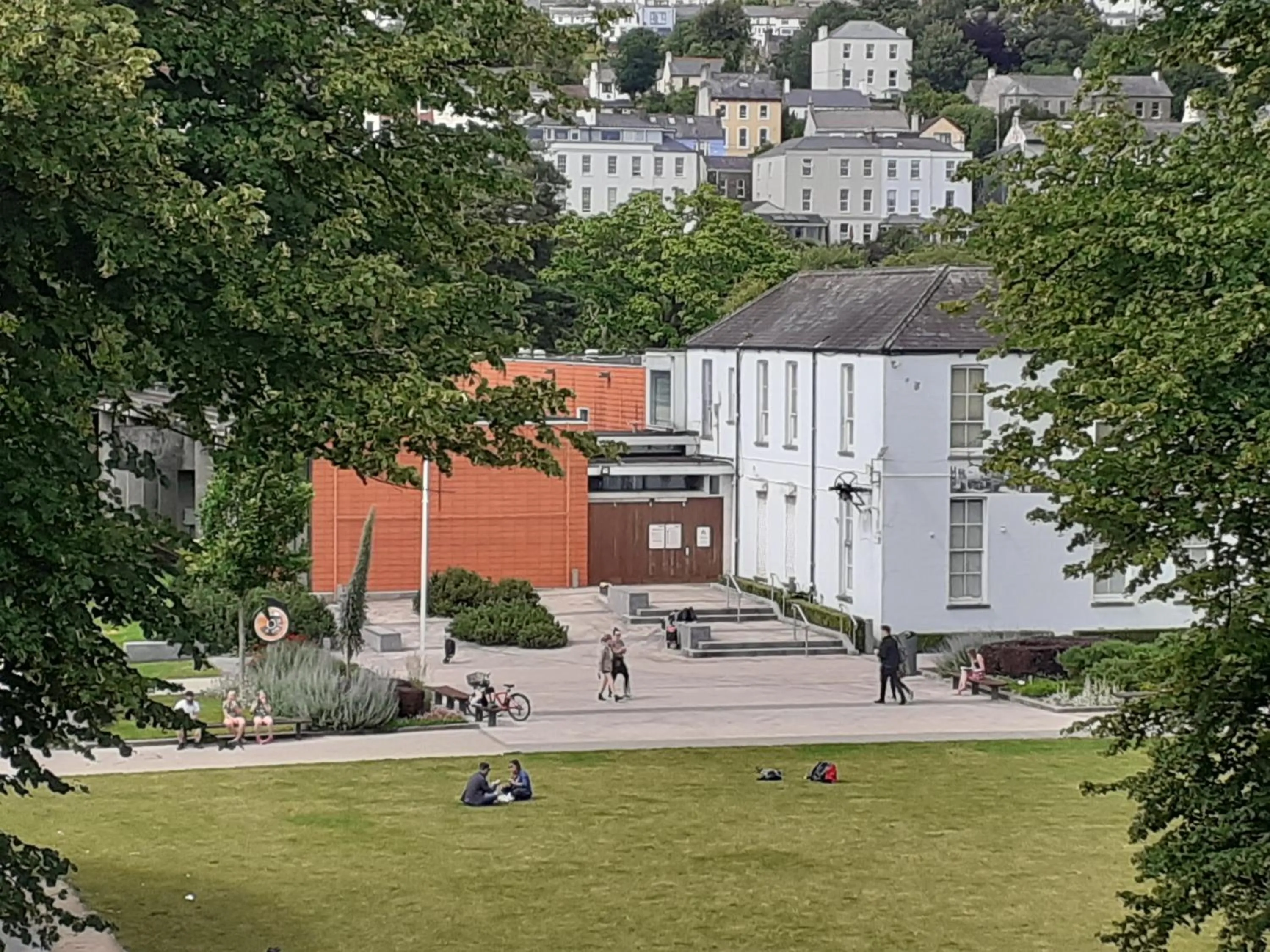 Garden view in Redclyffe Guesthouse