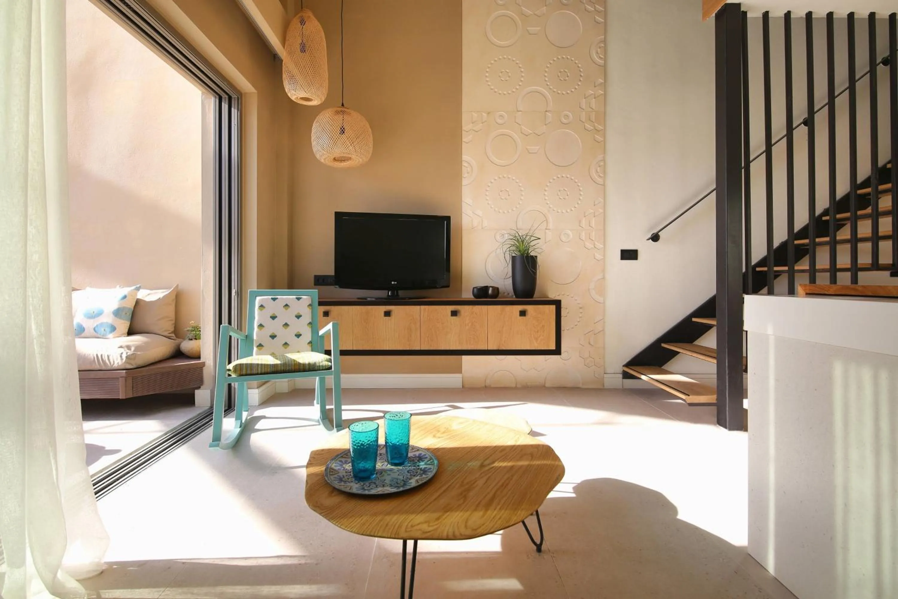 Living room in Domes Noruz Chania, Autograph Collection- Adults Only