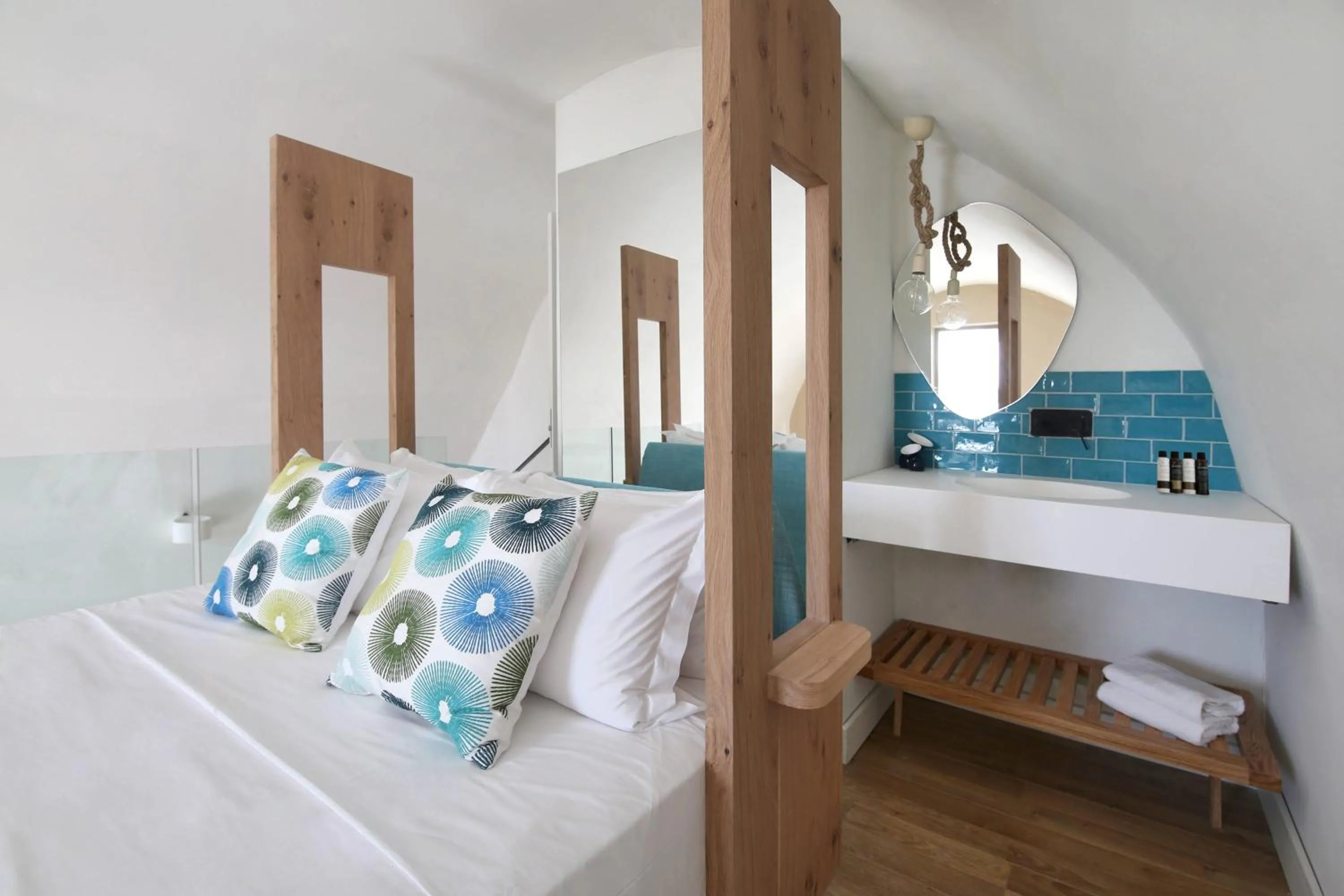 Bedroom, Bed in Domes Noruz Chania, Autograph Collection- Adults Only