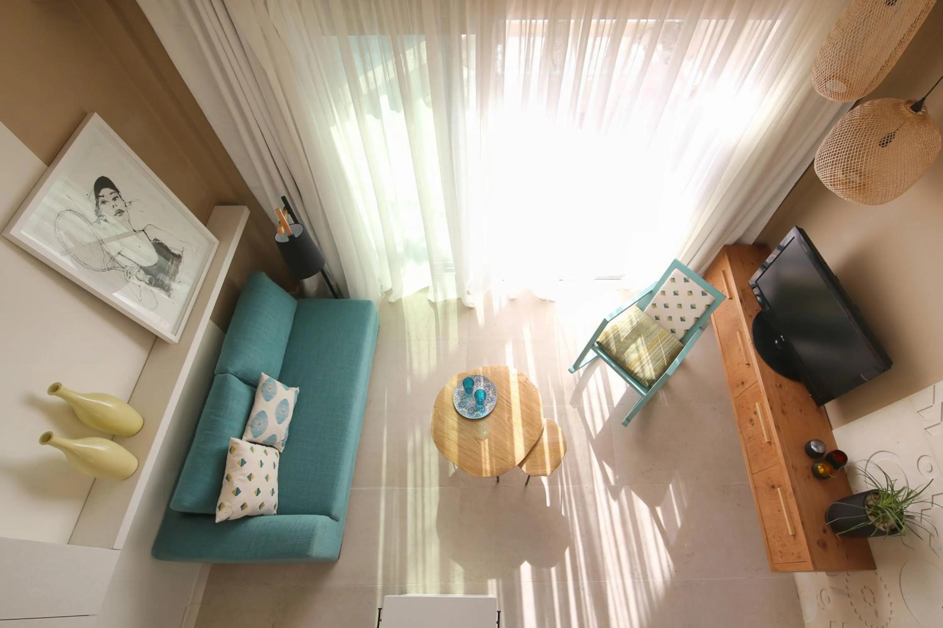 Living room in Domes Noruz Chania, Autograph Collection- Adults Only