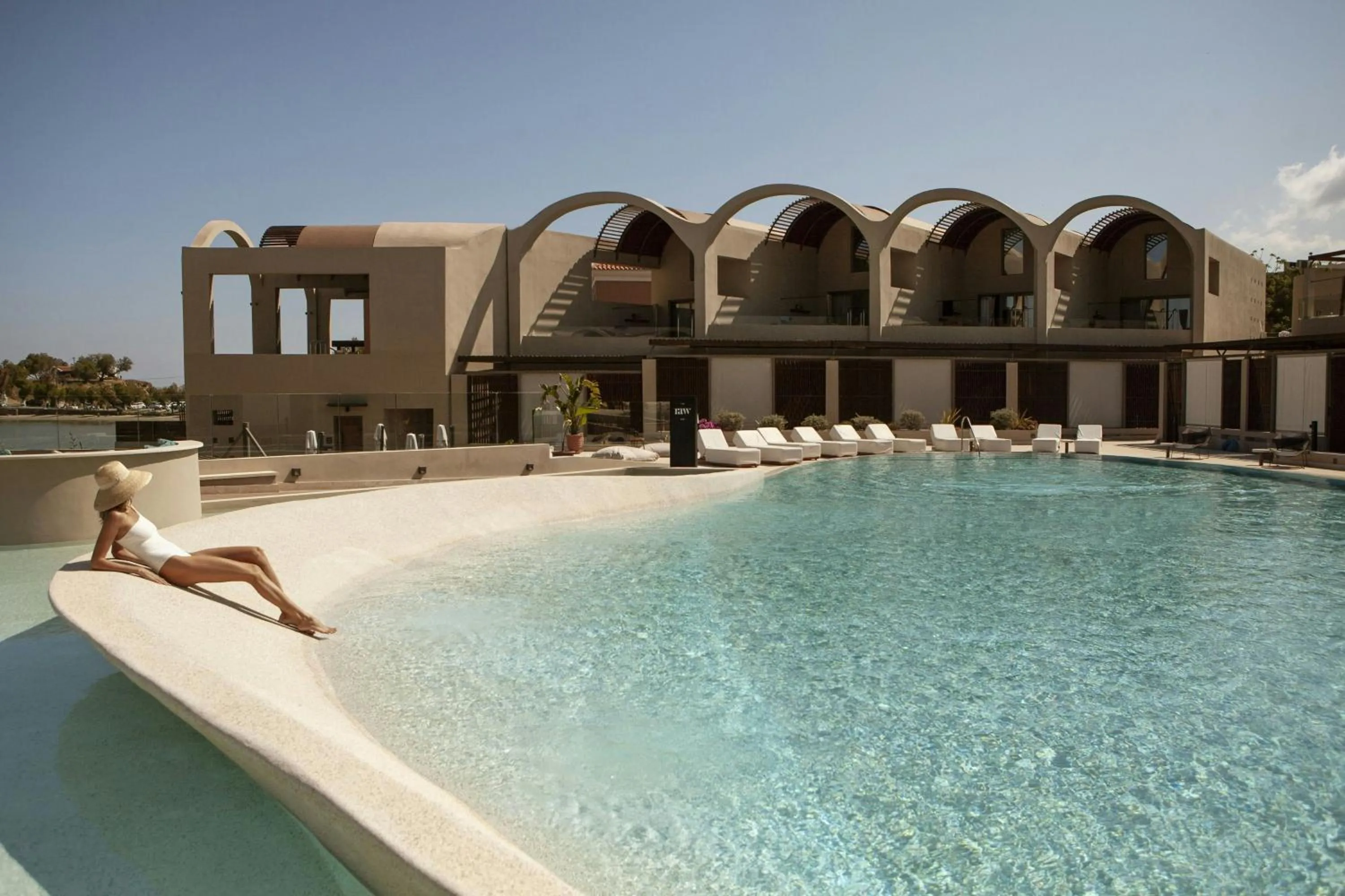 Swimming pool in Domes Noruz Chania, Autograph Collection- Adults Only