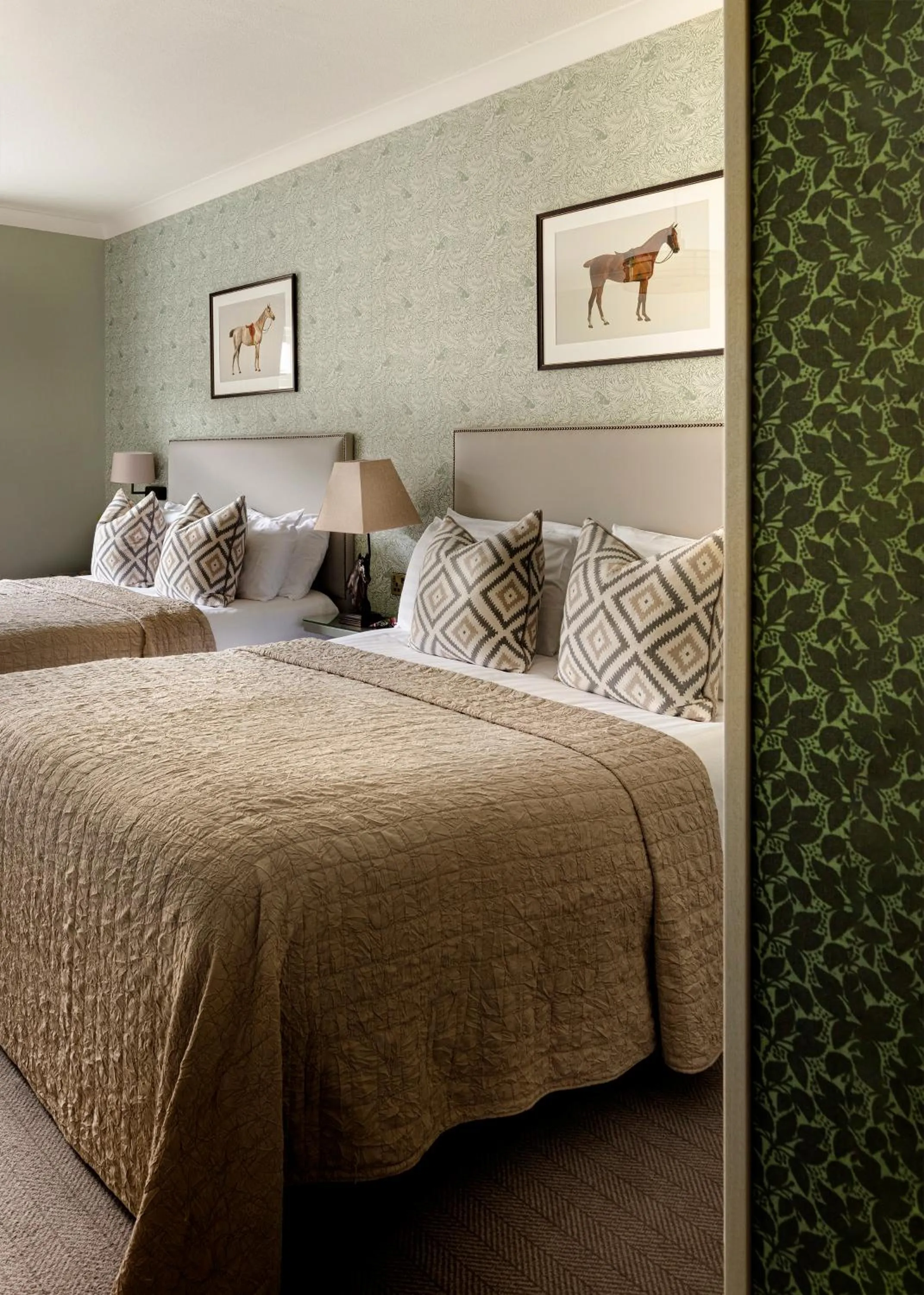 Bed in Horse & Jockey Hotel