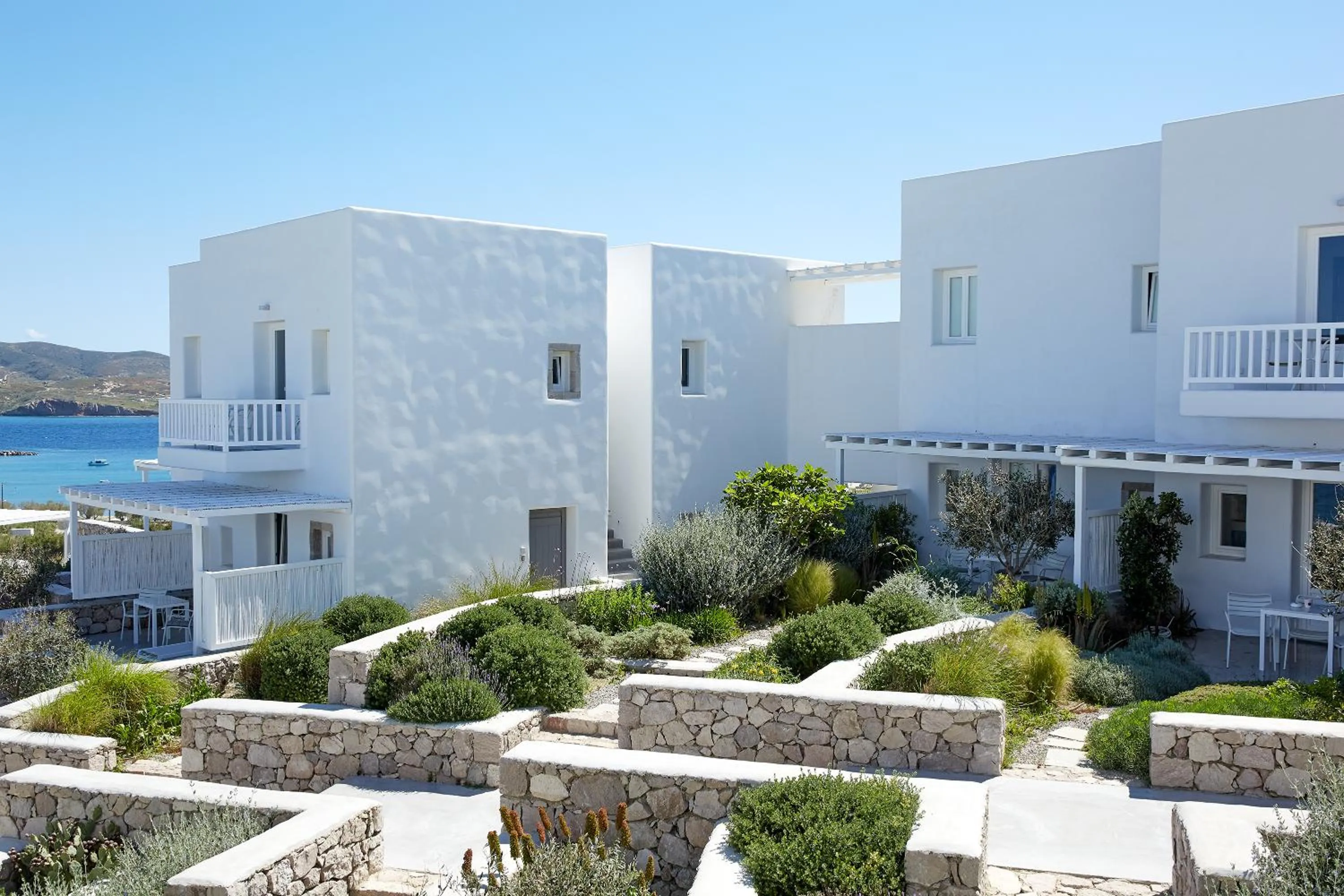 Property building in Milos Breeze Boutique Hotel