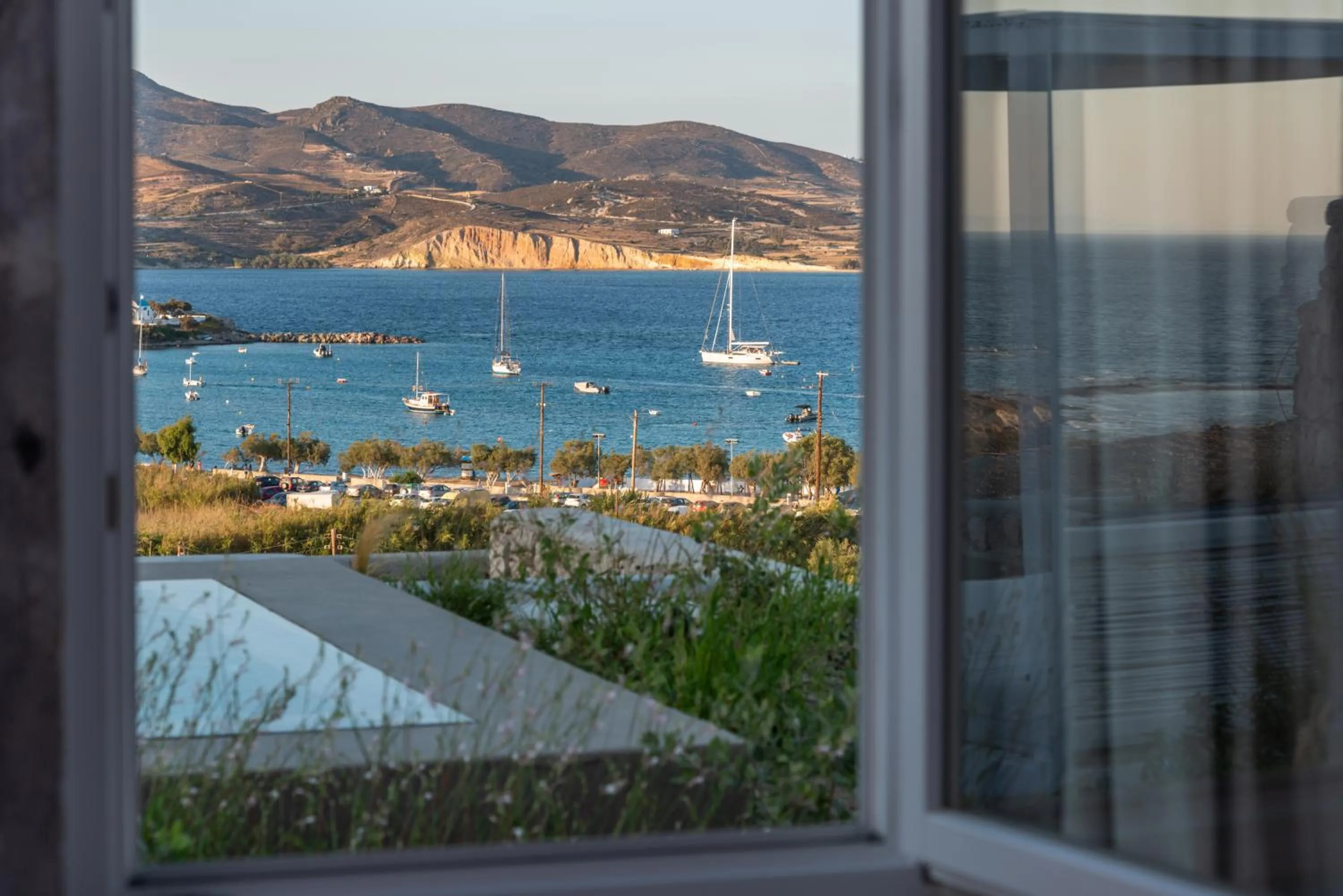 Sea view in Milos Breeze Boutique Hotel
