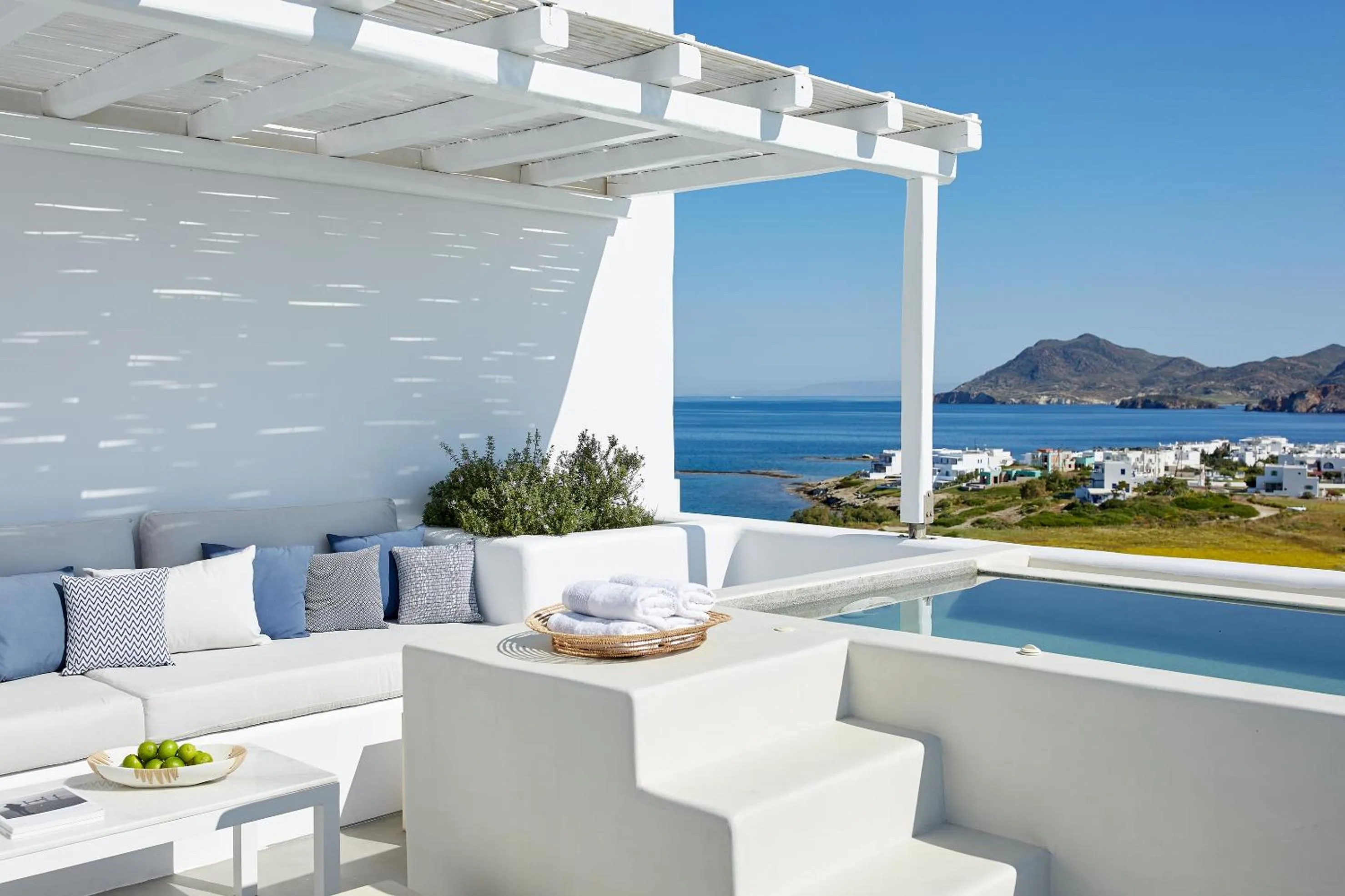 Balcony/Terrace in Milos Breeze Boutique Hotel