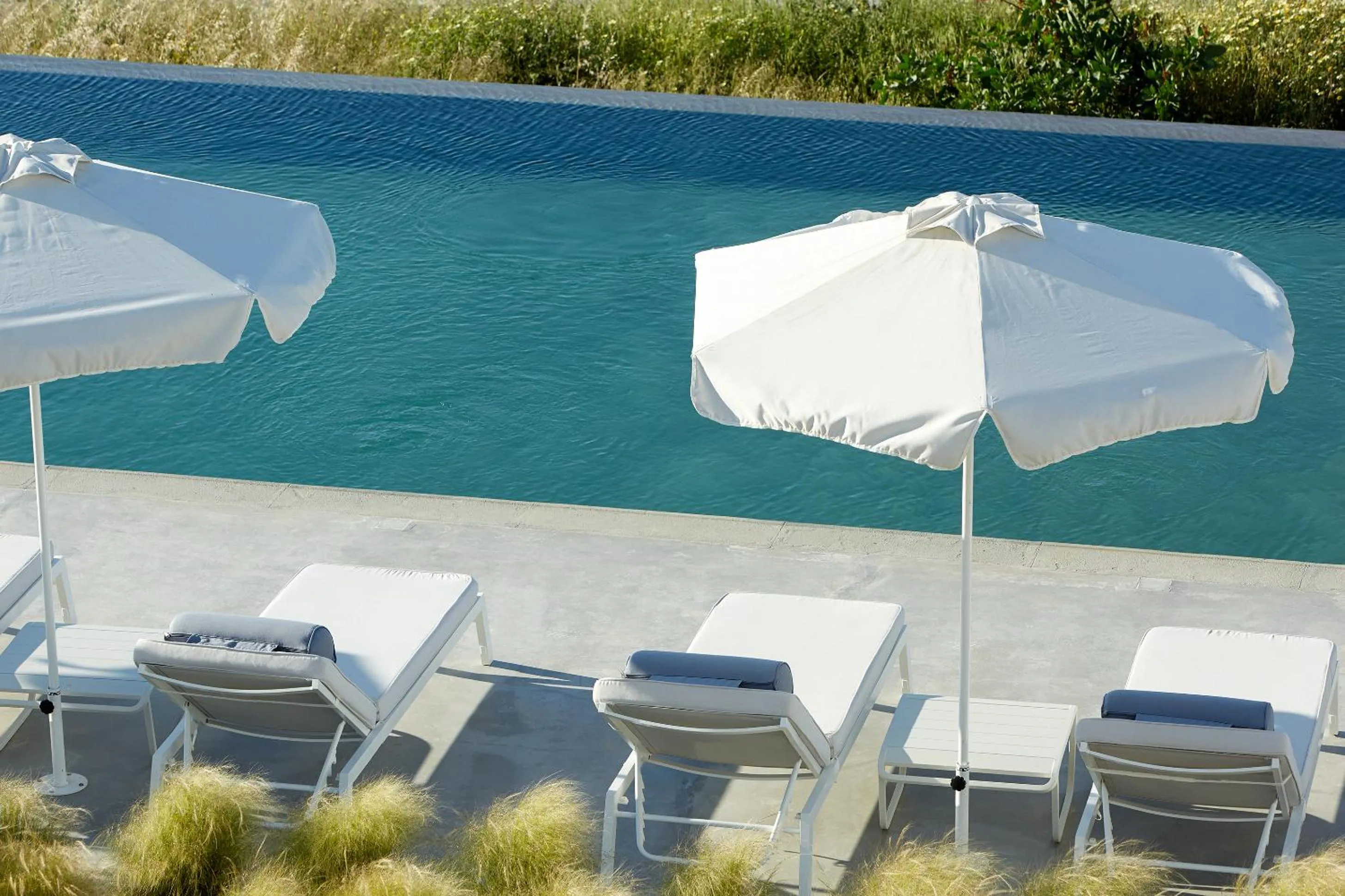 Pool view in Milos Breeze Boutique Hotel
