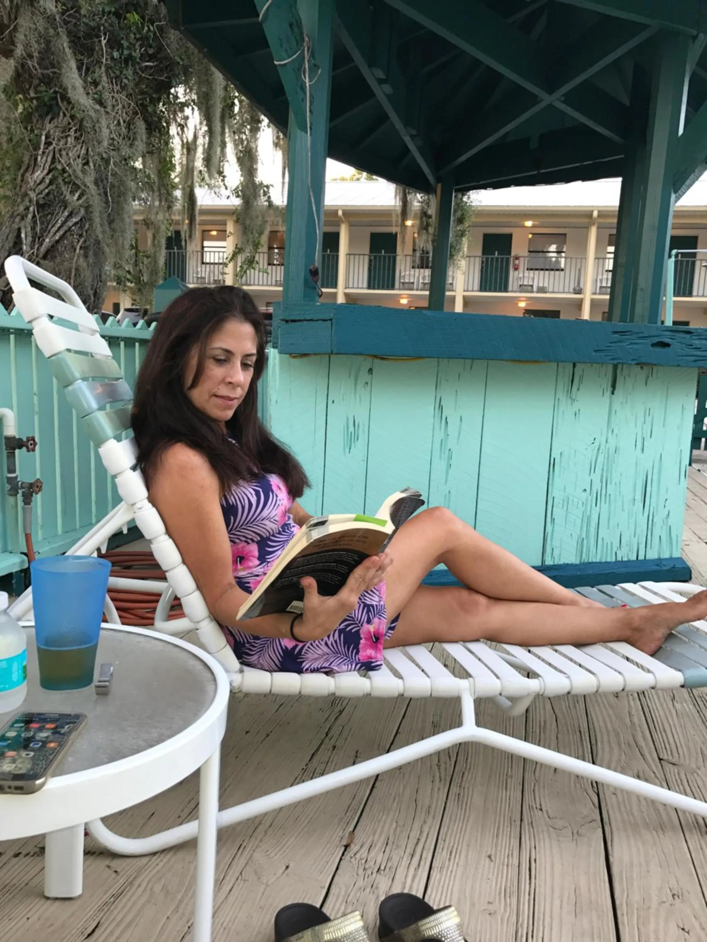 People in Steinhatchee River Inn and Marina