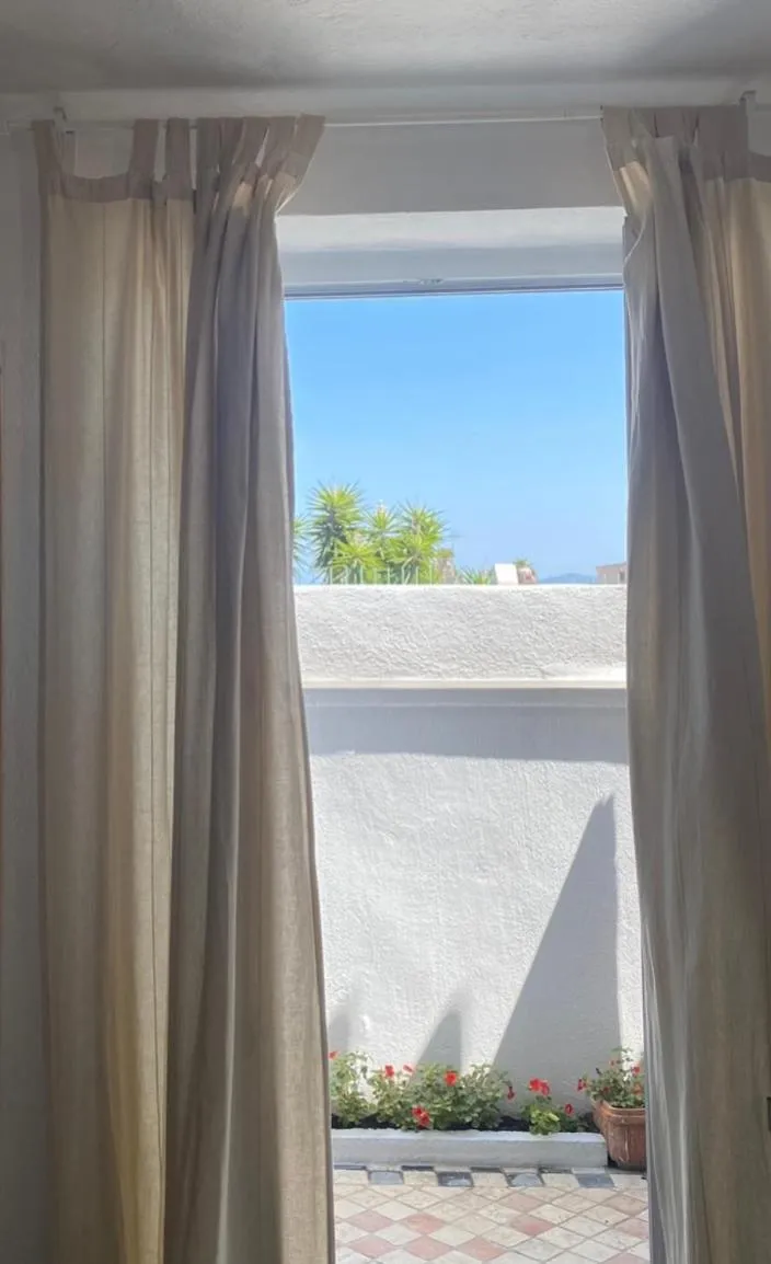 Bedroom in Black Market Hotel