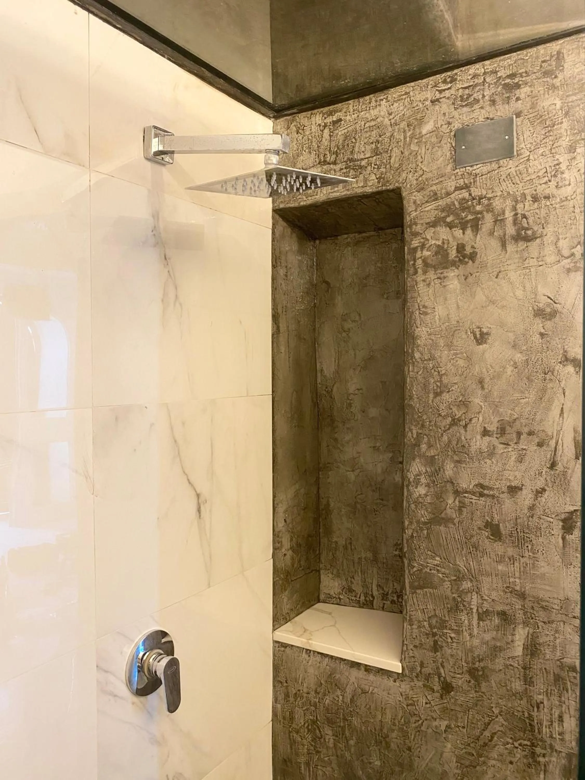 Shower in Black Market Hotel