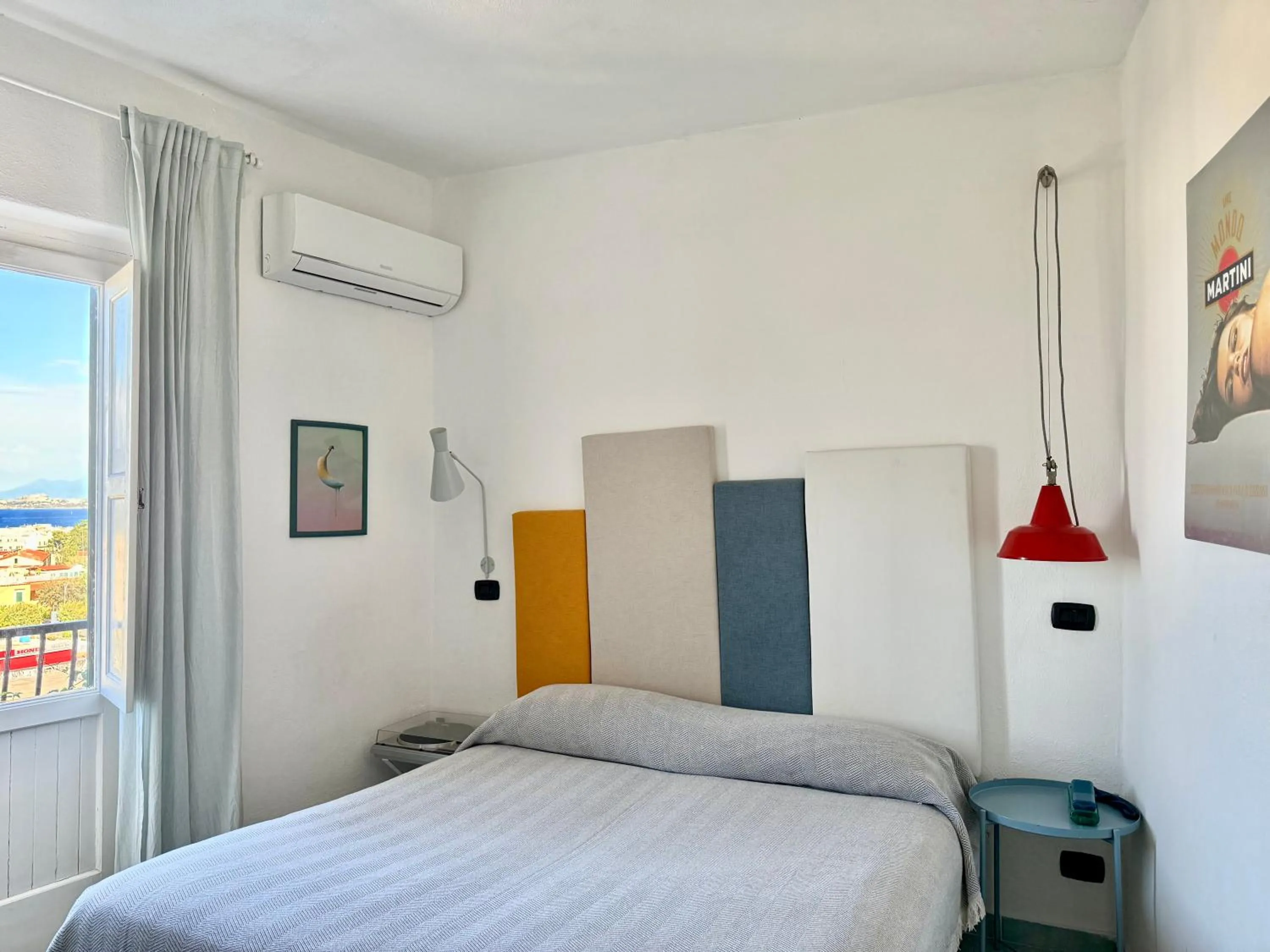 Bed in Black Market Hotel