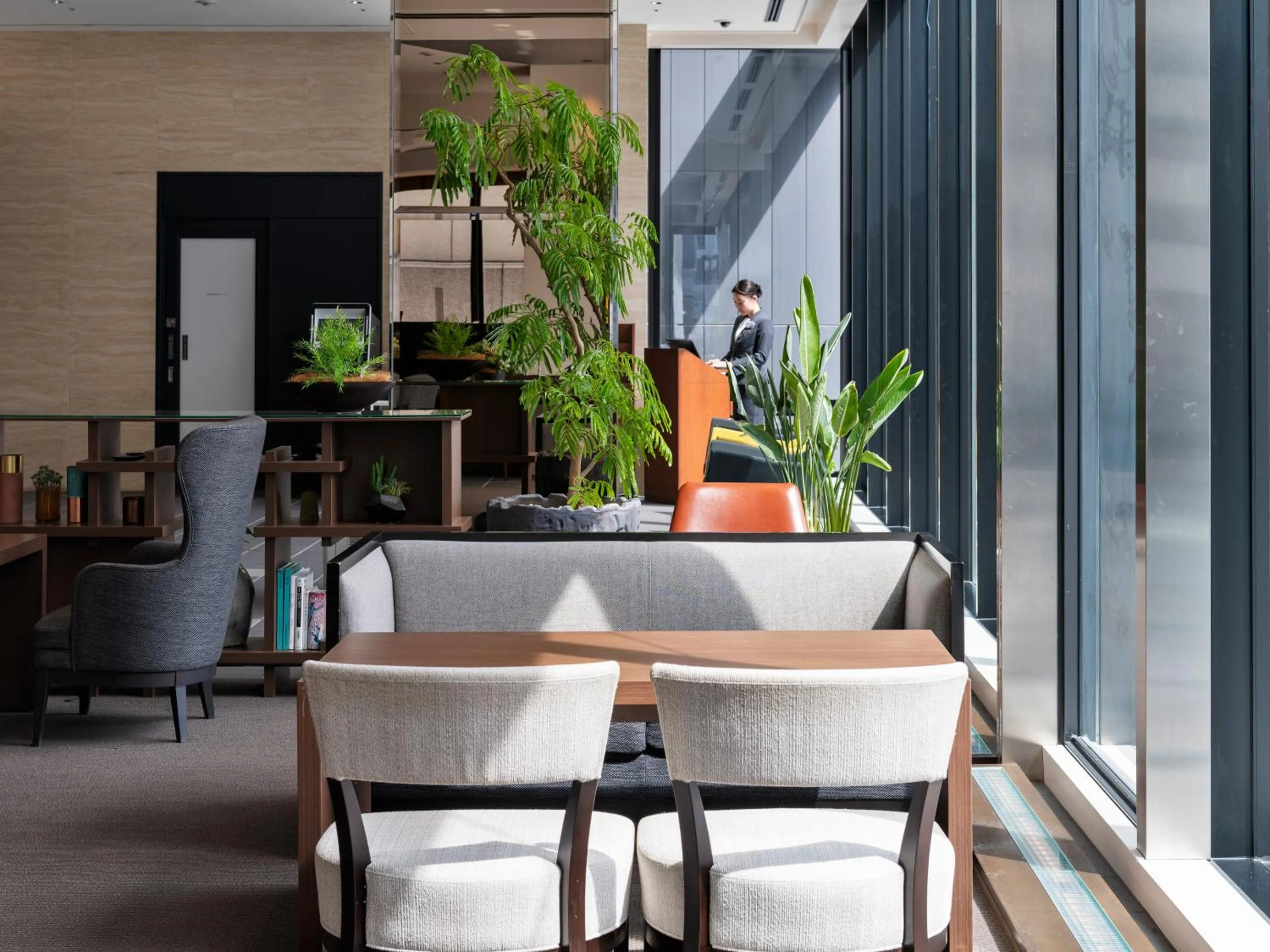 Lobby or reception in Mitsui Garden Hotel Kyobashi - Tokyo Station