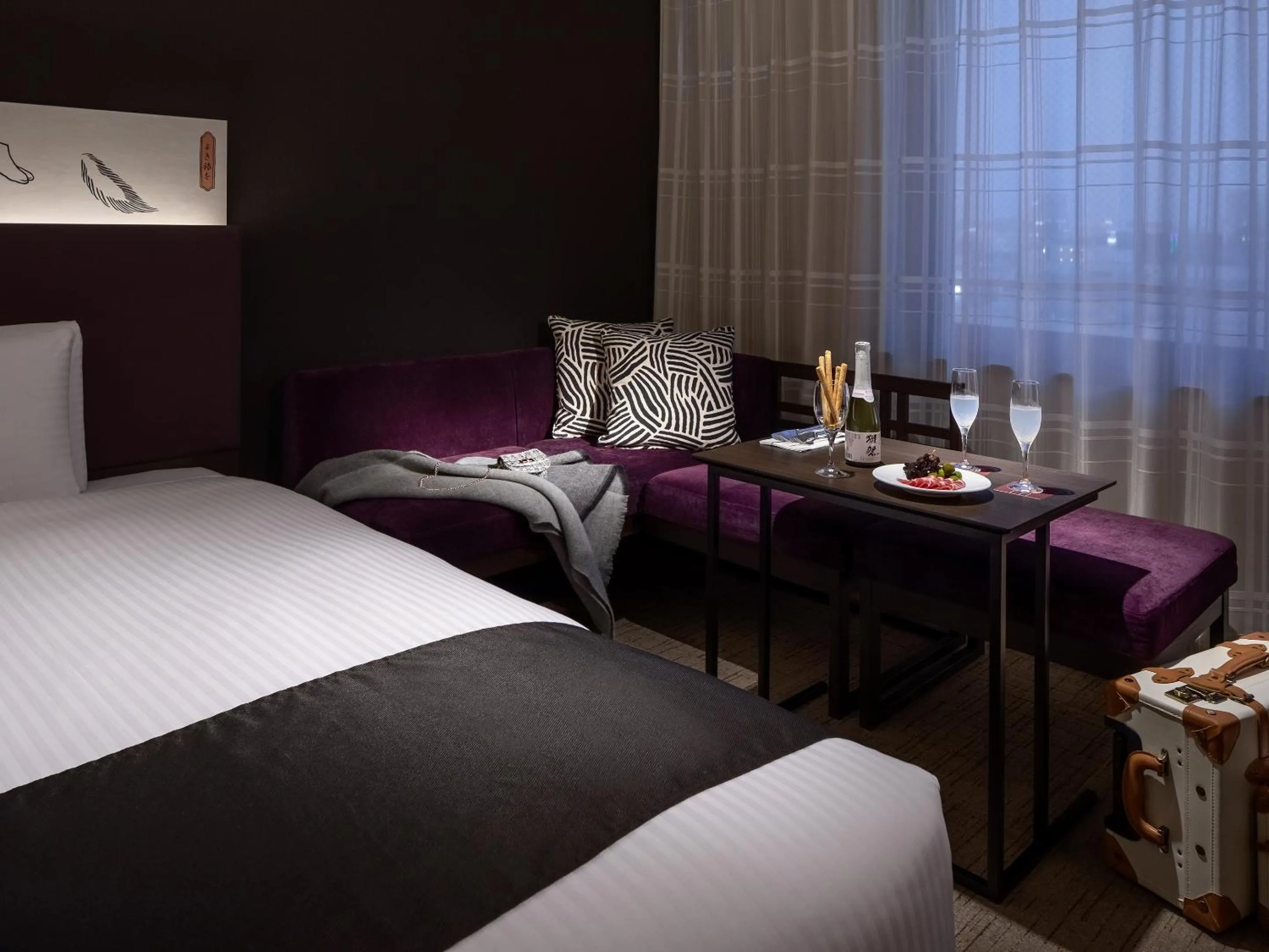 Photo of the whole room, Bed in Mitsui Garden Hotel Kyobashi - Tokyo Station