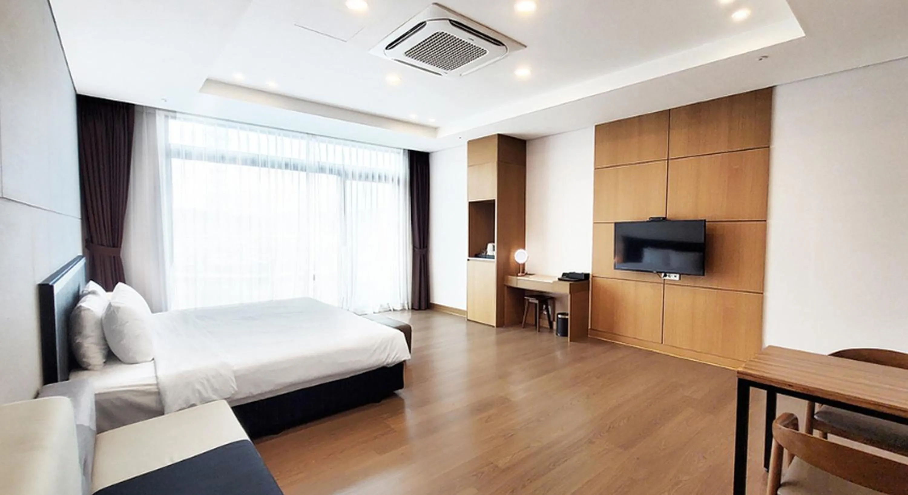 Bed in Ramada by Wyndham Gangwon Sokcho