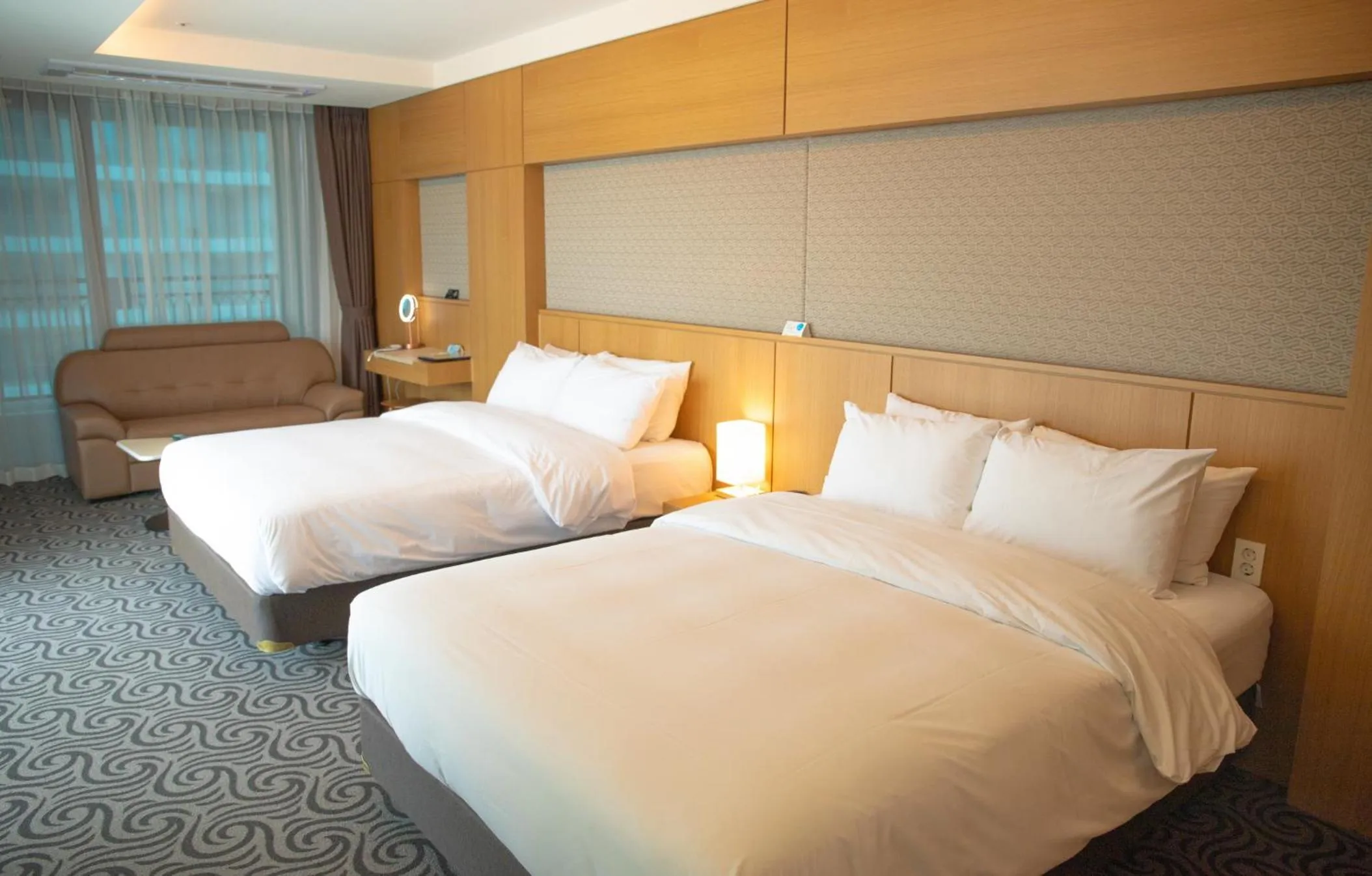 Bed in Ramada by Wyndham Gangwon Sokcho